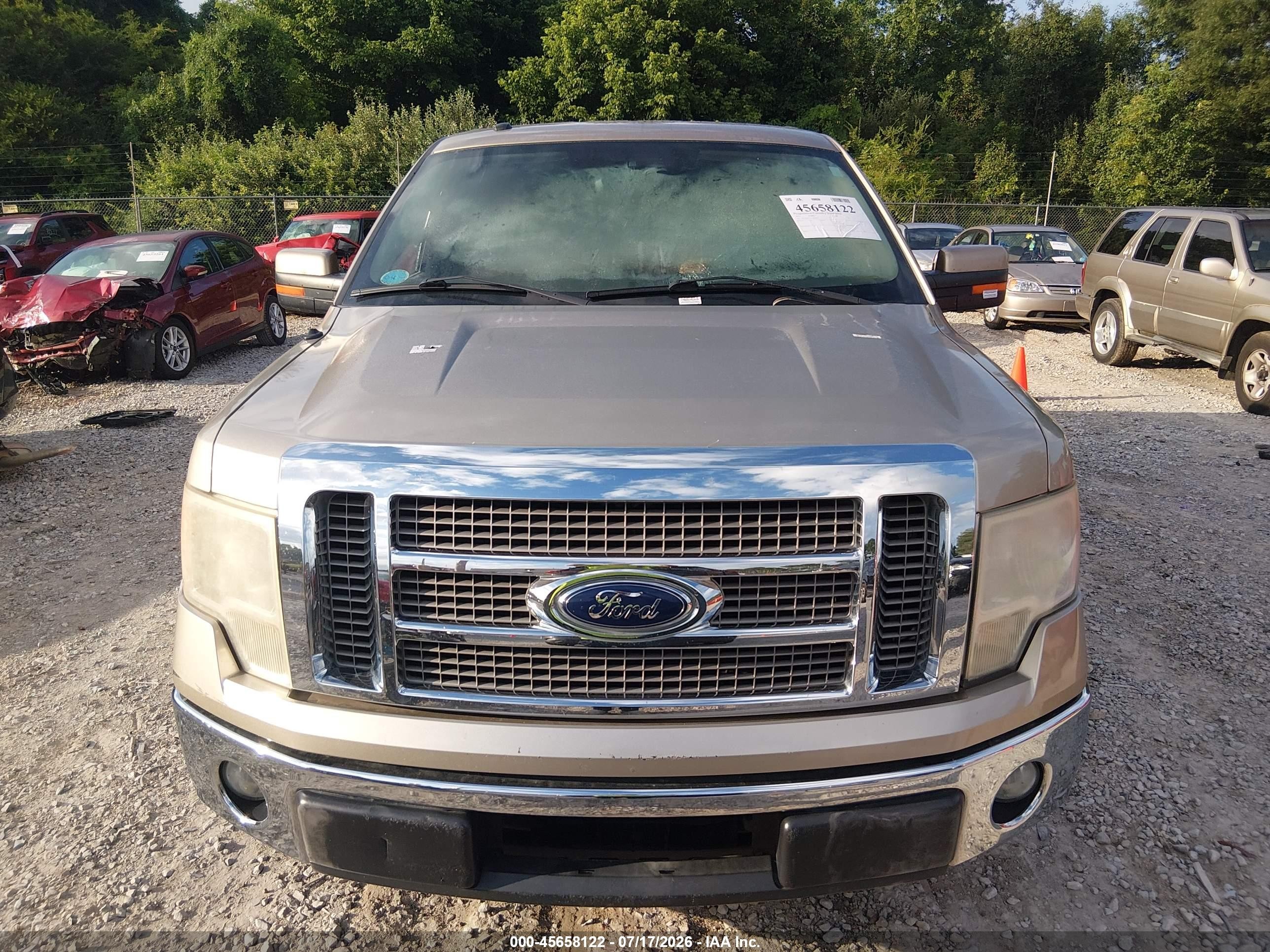 2012 Ford F-150 Lariat Gold vin: 1FTFW1CT7CFB50273