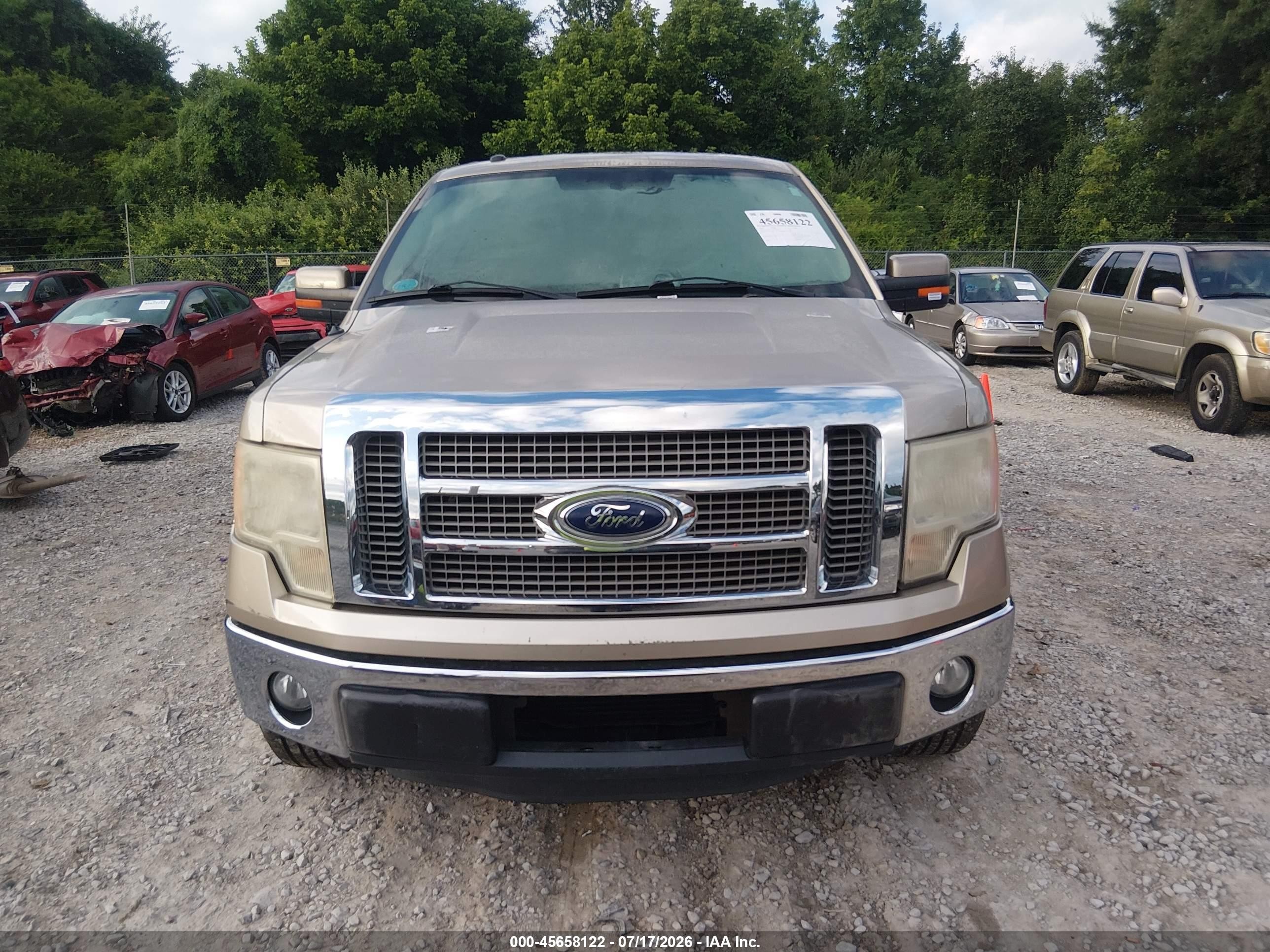 2012 Ford F-150 Lariat Gold vin: 1FTFW1CT7CFB50273