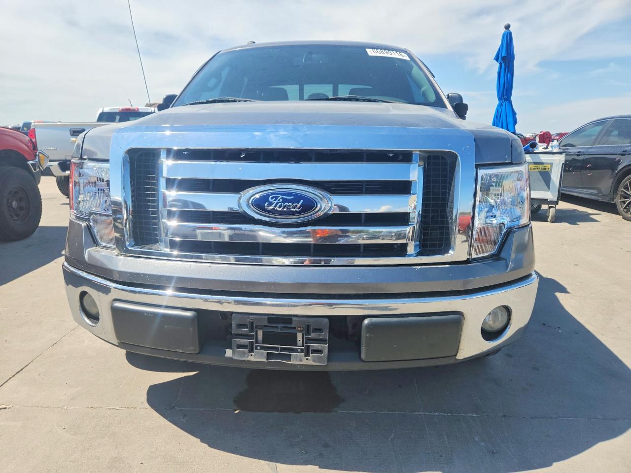 2012 Ford F150 Supercrew Gray vin: 1FTFW1CT7CFC94826