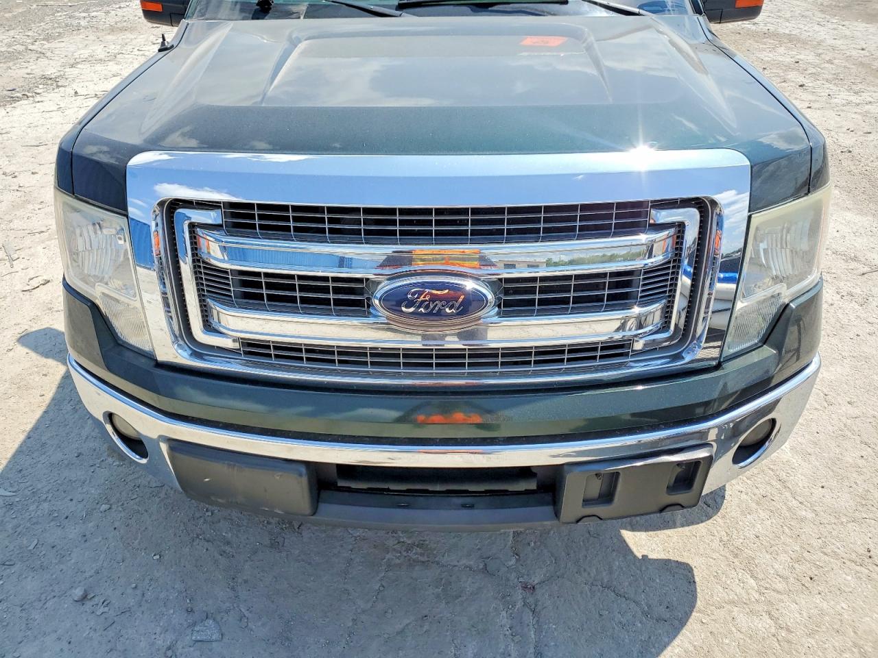 2013 Ford F150 Supercrew Зеленый vin: 1FTFW1CT7DFA14775