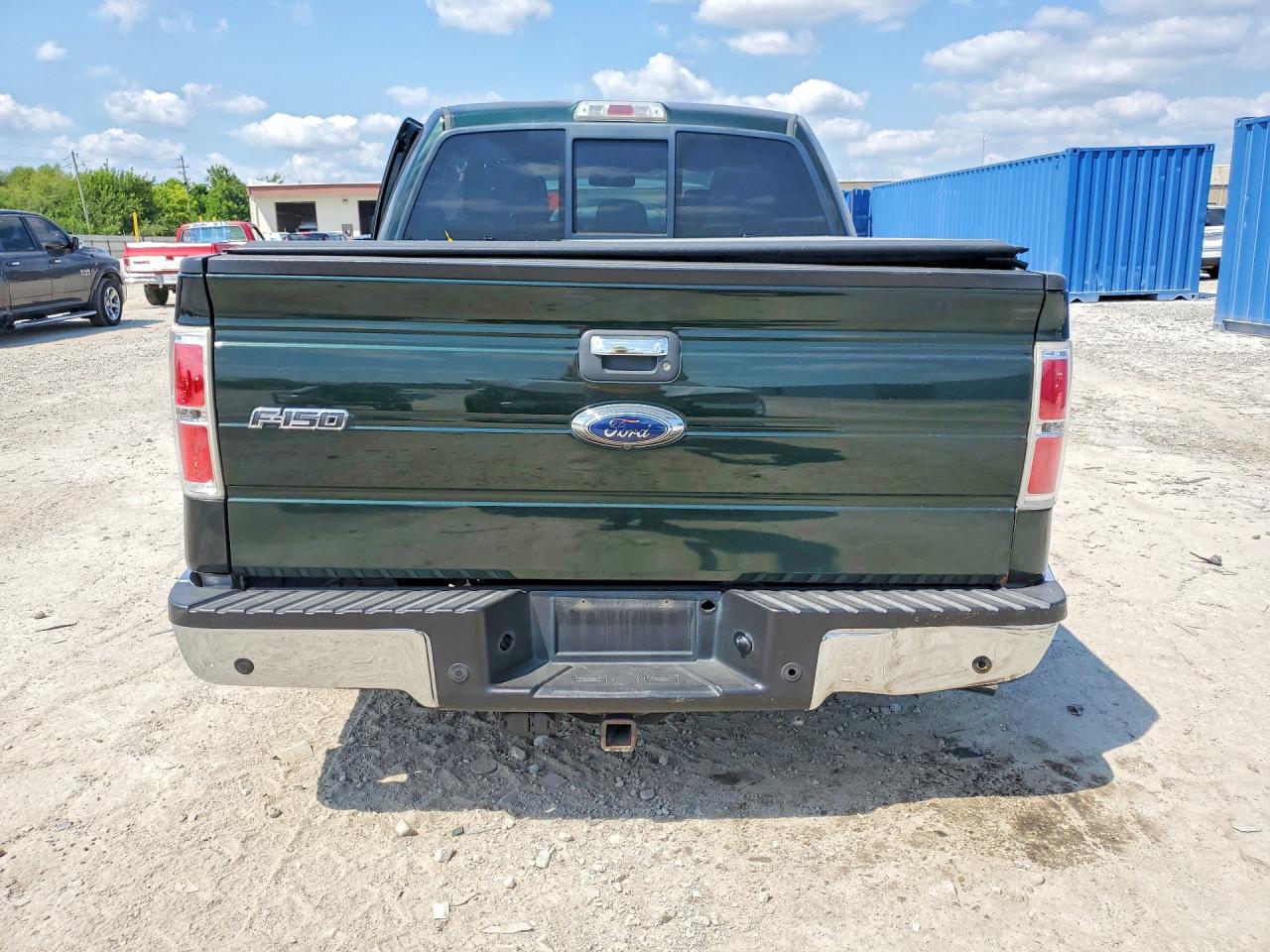2013 Ford F150 Supercrew Зеленый vin: 1FTFW1CT7DFA14775