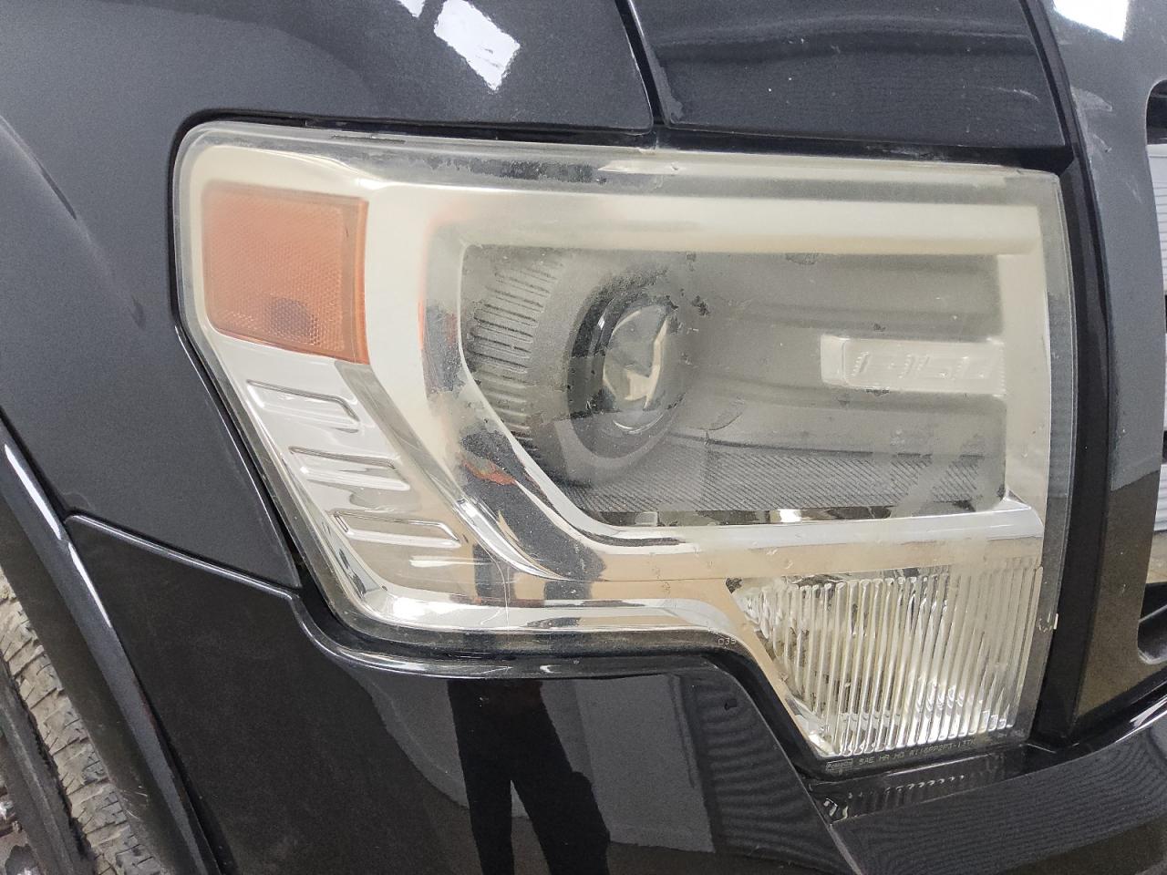 2013 Ford F150 Supercrew Черный vin: 1FTFW1CT7DFD00870 Damage: Right Head Lamp, Faded, Repair Required
