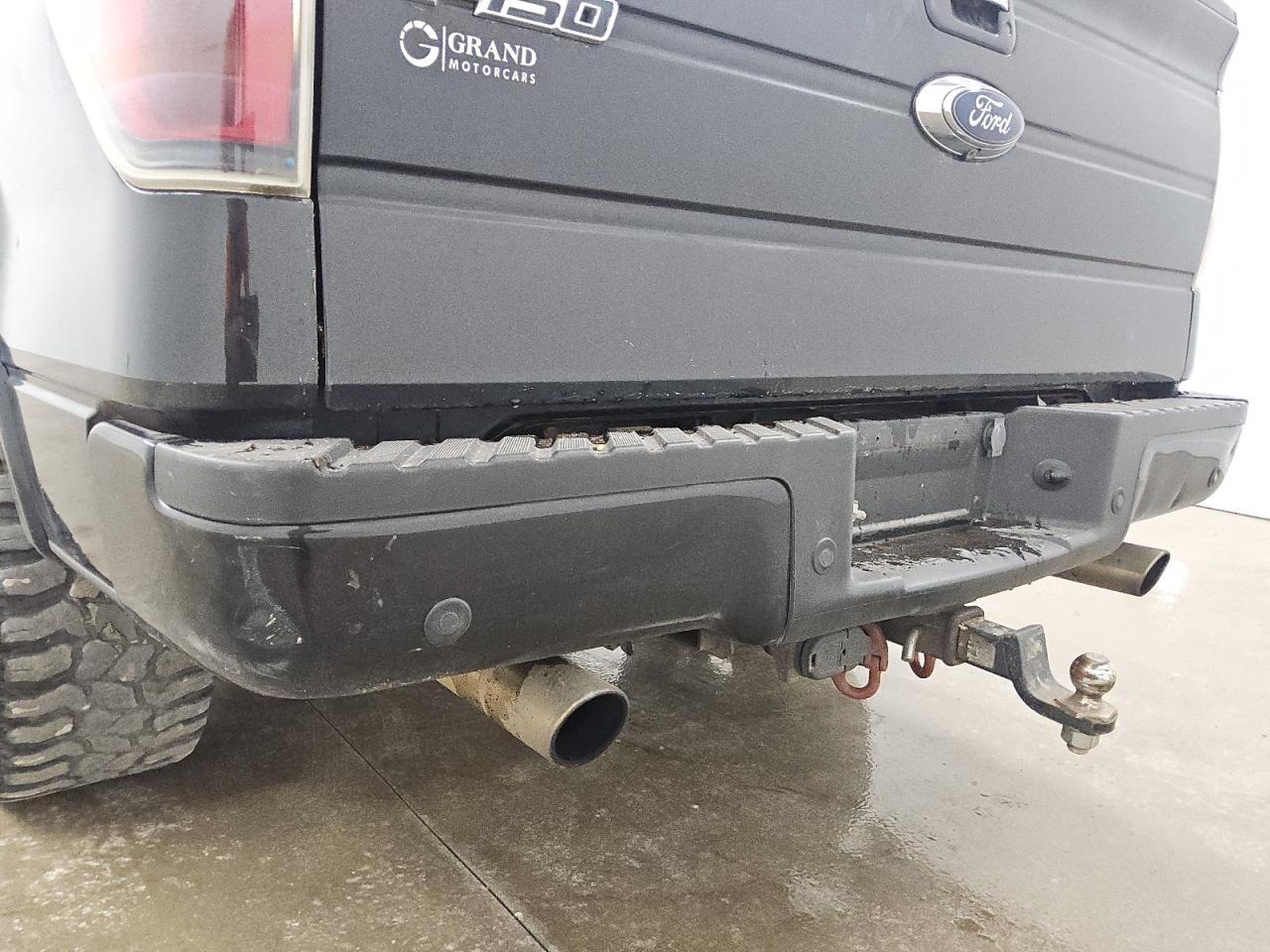 2013 Ford F150 Supercrew Черный vin: 1FTFW1CT7DFD00870 Damage: Rear Metal Bumper Painted, Multiple Dents/Paint Damage, 3