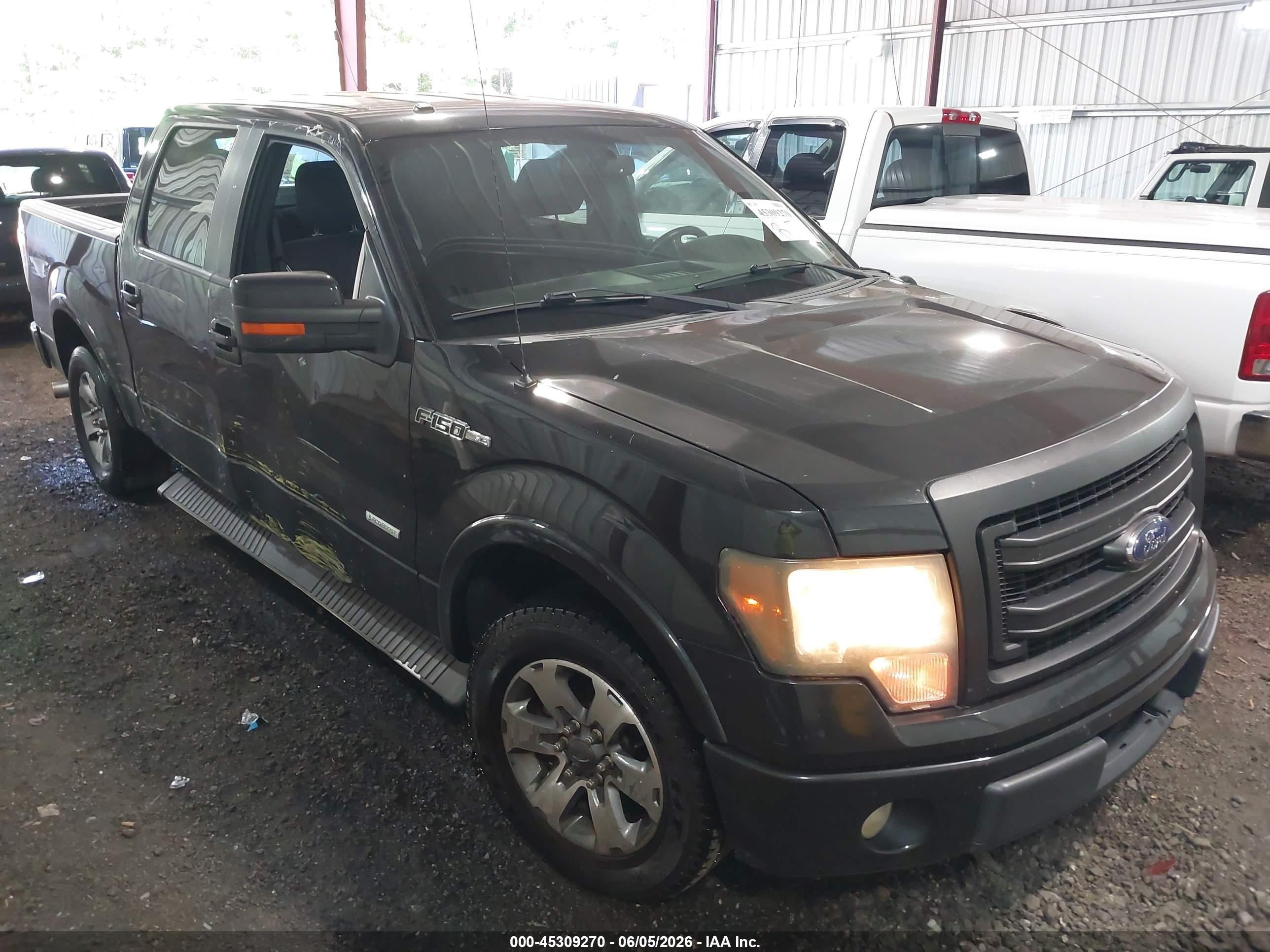 2013 Ford F-150 Fx2 Black vin: 1FTFW1CT7DFD08306