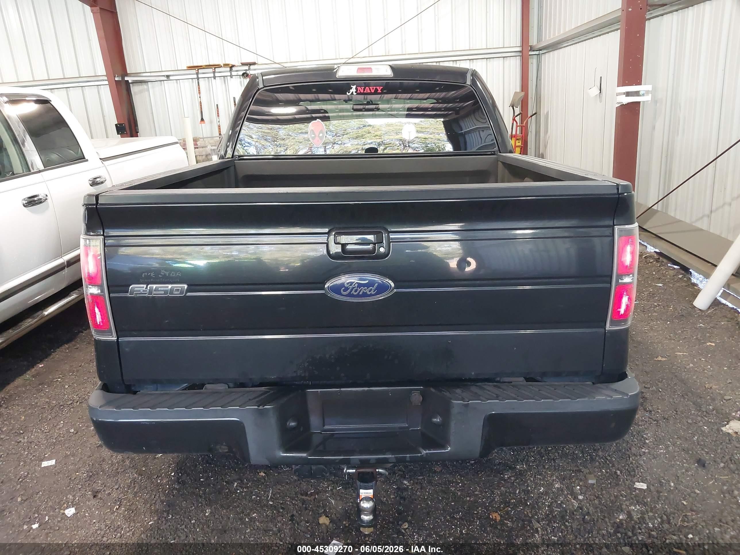 2013 Ford F-150 Fx2 Black vin: 1FTFW1CT7DFD08306