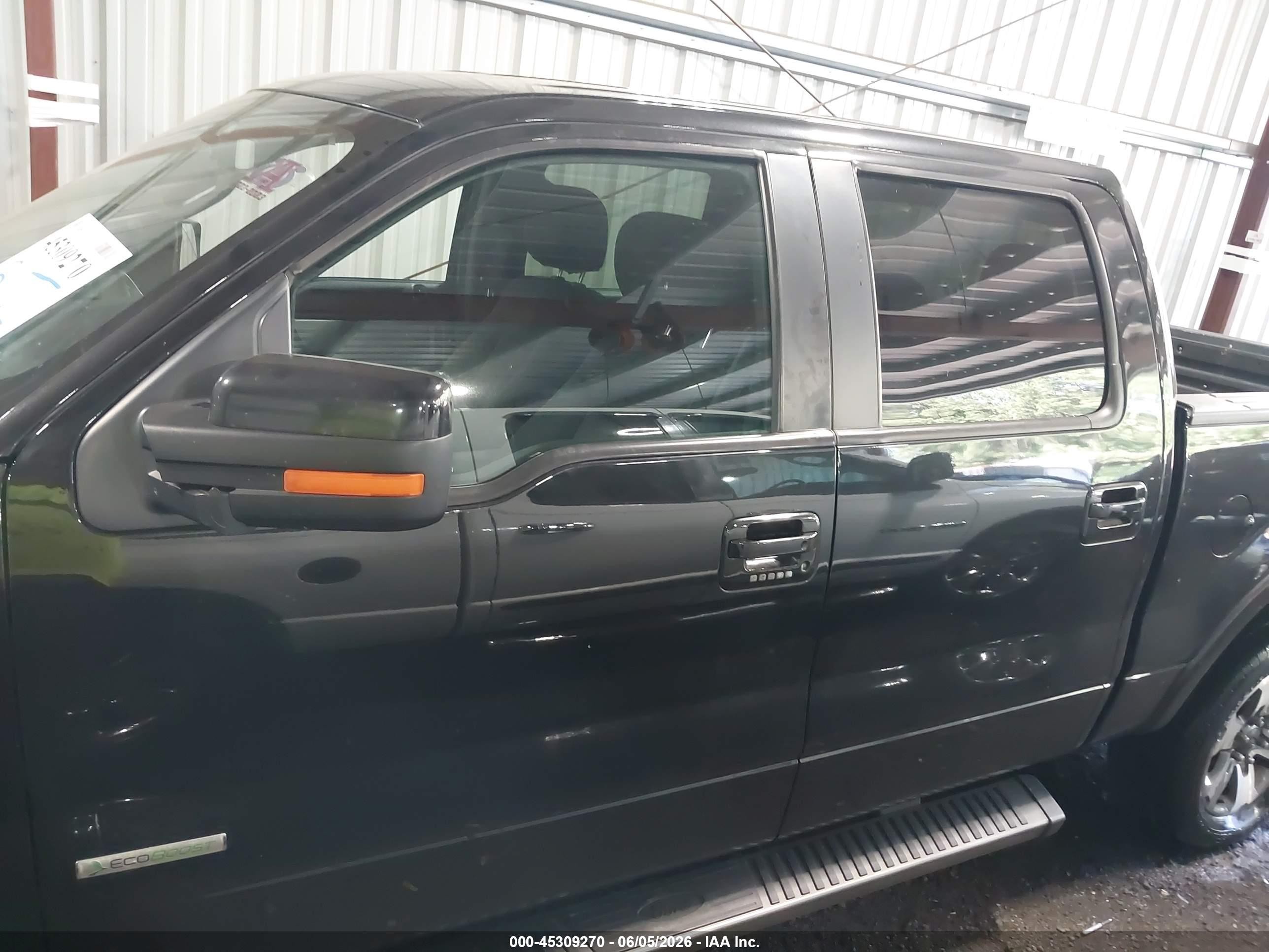 2013 Ford F-150 Fx2 Black vin: 1FTFW1CT7DFD08306