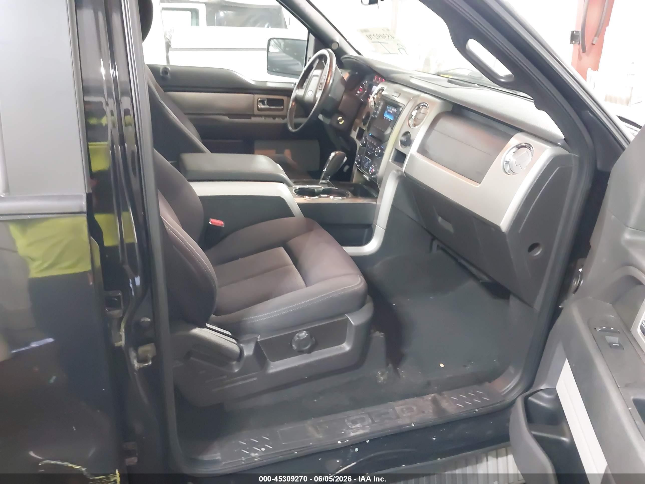 2013 Ford F-150 Fx2 Black vin: 1FTFW1CT7DFD08306