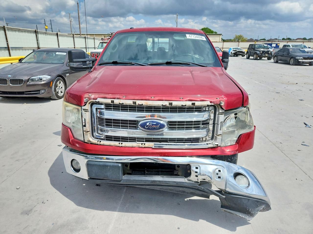 2013 Ford F150 Supercrew Maroon vin: 1FTFW1CT7DKD54189