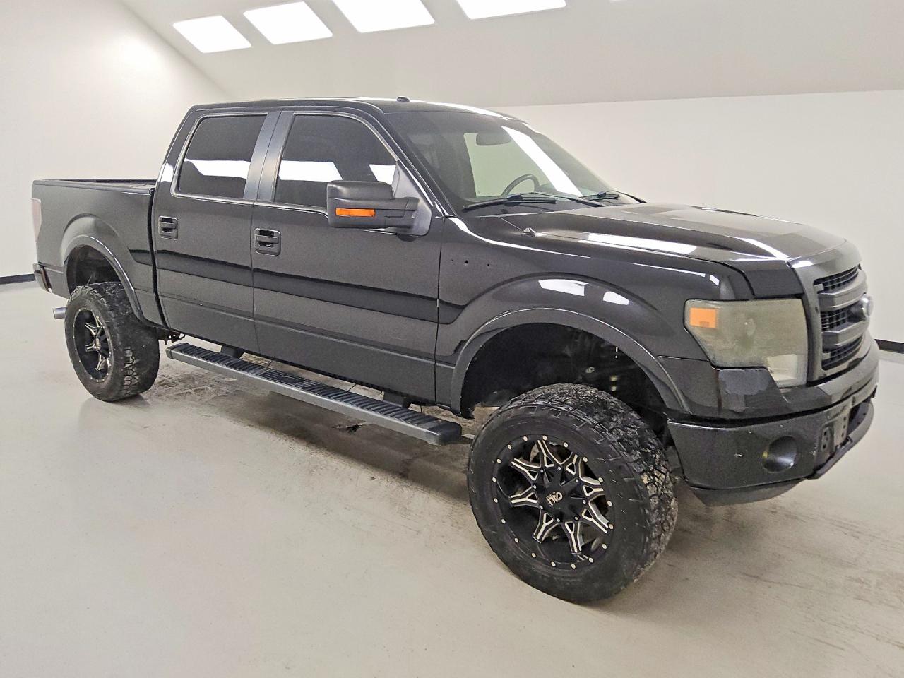 2013 Ford F150 Supercrew Black vin: 1FTFW1CT7DKD95096