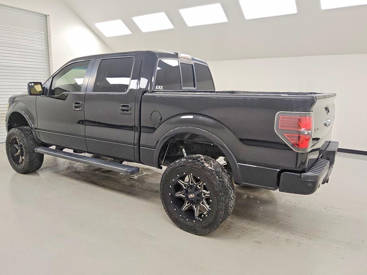 2013 Ford F150 Supercrew Black vin: 1FTFW1CT7DKD95096