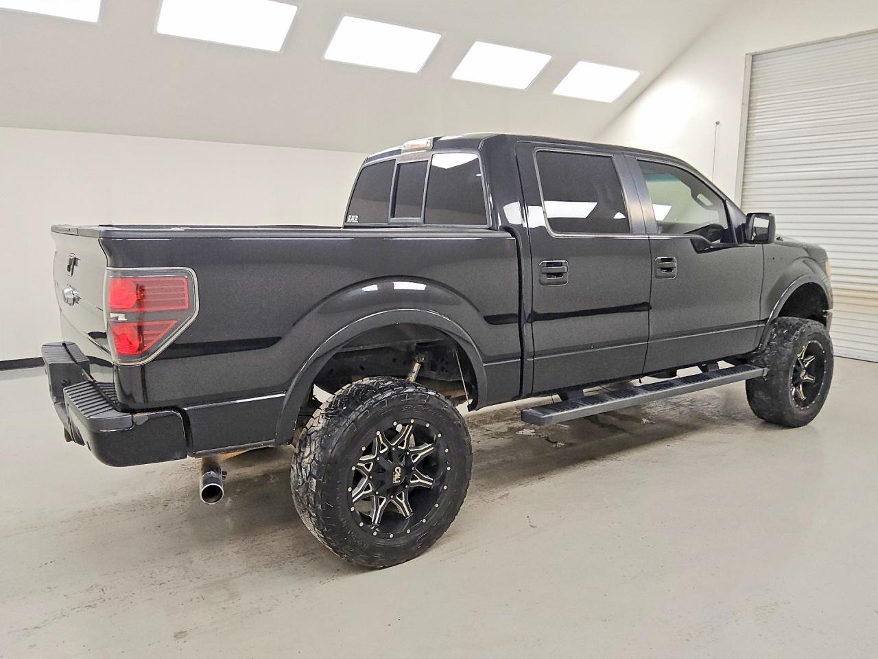 2013 Ford F150 Supercrew Black vin: 1FTFW1CT7DKD95096
