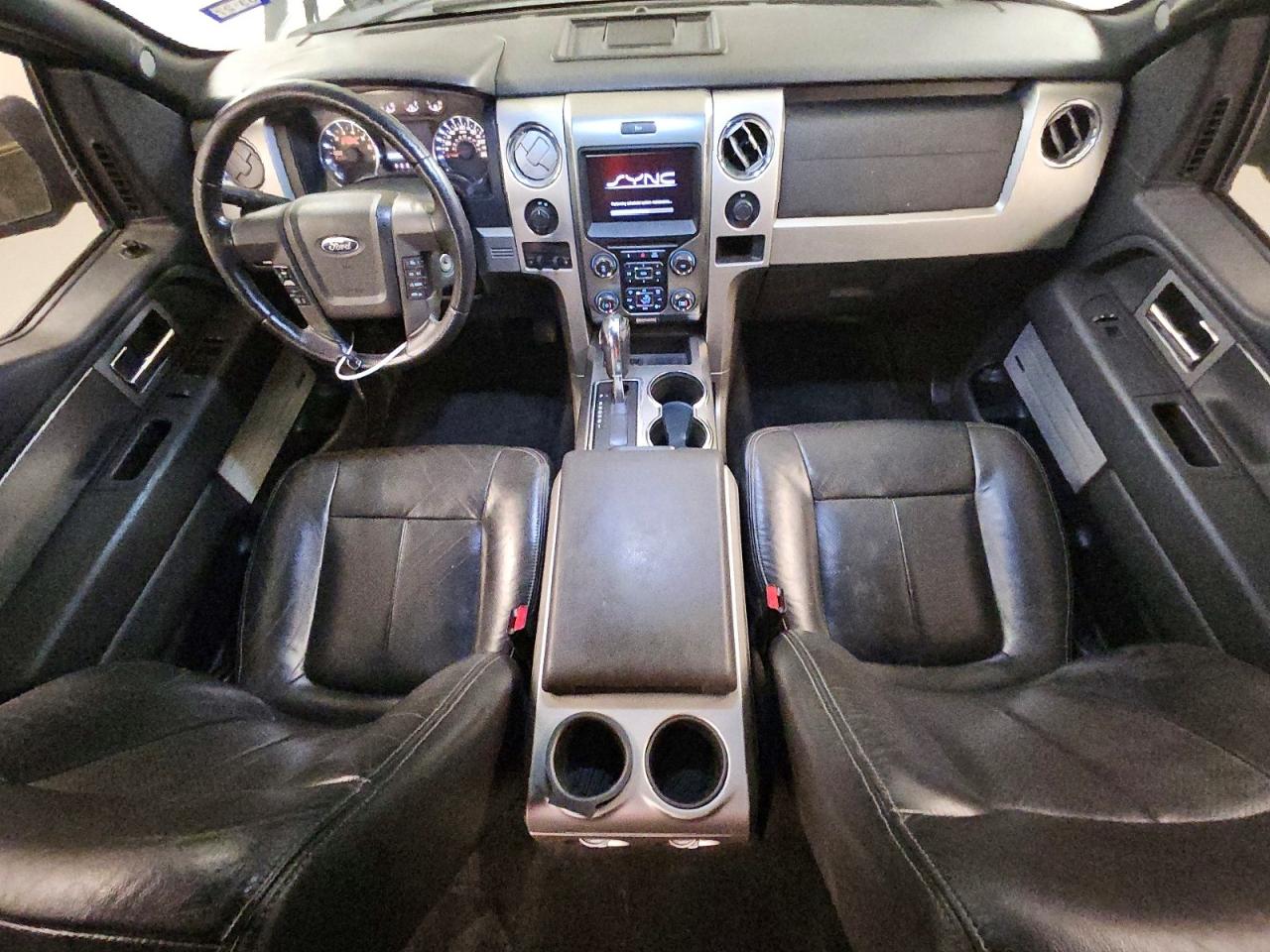 2013 Ford F150 Supercrew Black vin: 1FTFW1CT7DKD95096