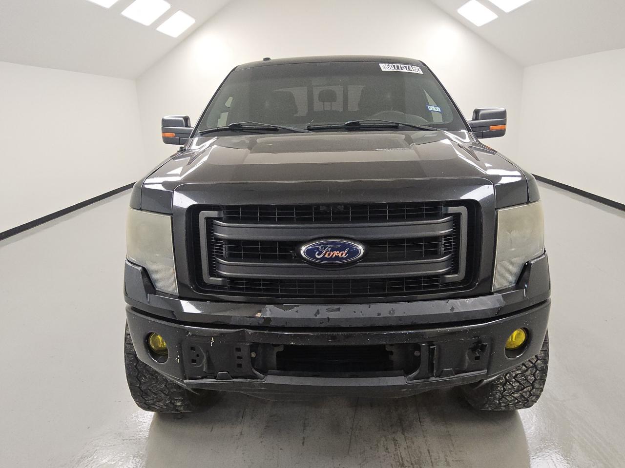 2013 Ford F150 Supercrew Black vin: 1FTFW1CT7DKD95096 Damage: Front Bumper Cover Lower, Broken, Replacement Required