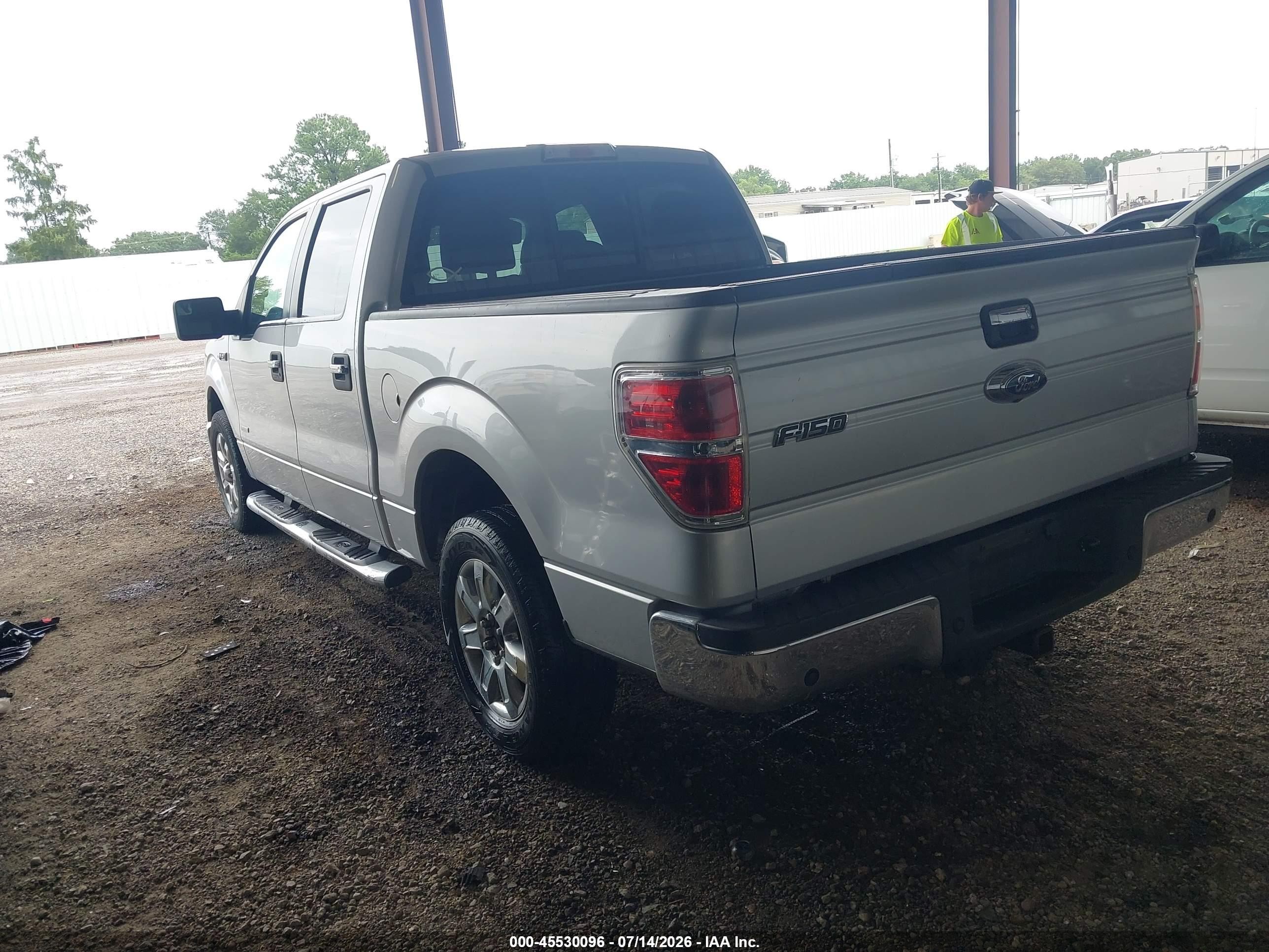 2013 Ford F-150 Fx2/king Ranch/lariat/limited/platinum/xl/xlt Silver vin: 1FTFW1CT7DKE59699