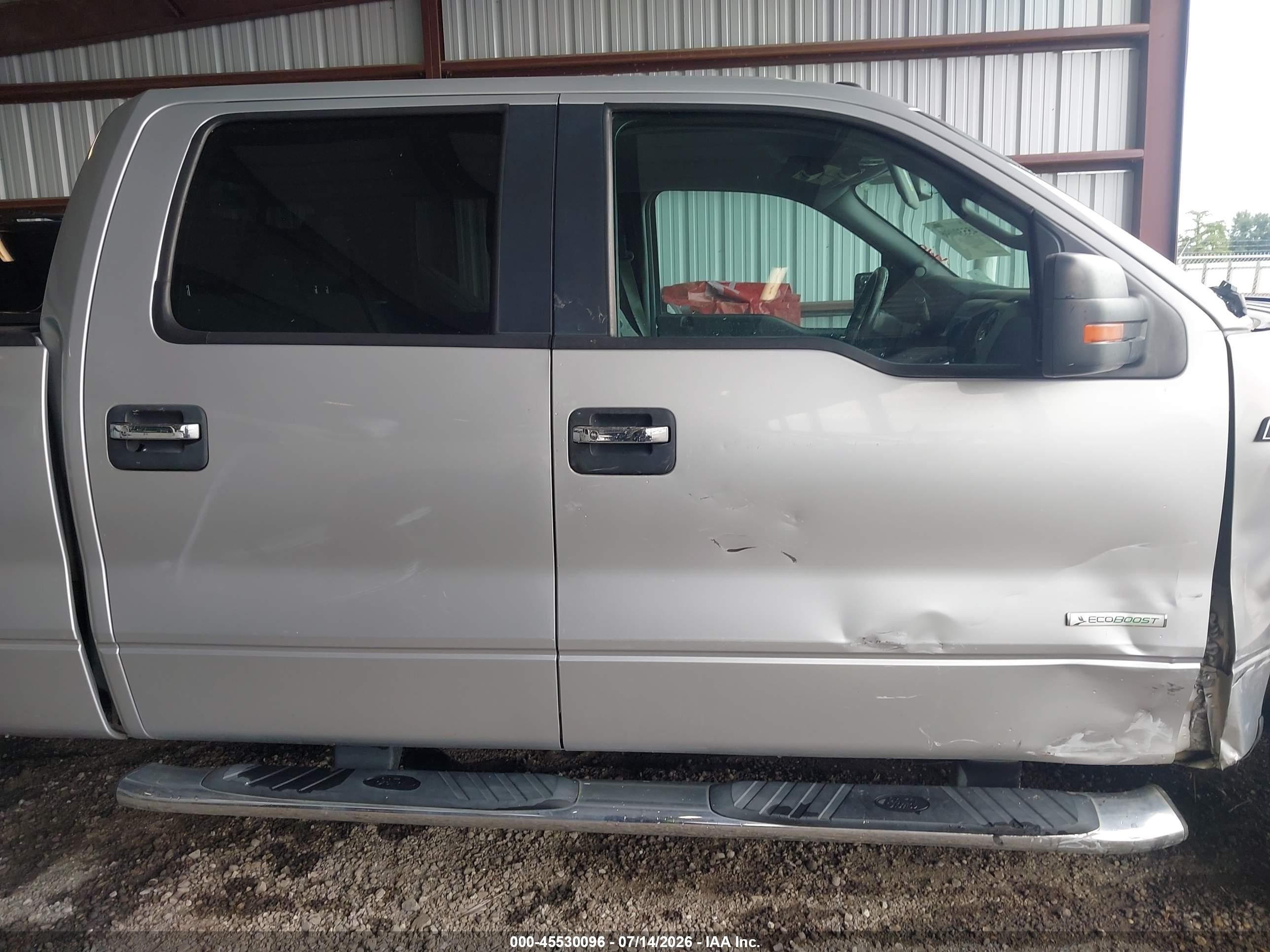 2013 Ford F-150 Fx2/king Ranch/lariat/limited/platinum/xl/xlt Silver vin: 1FTFW1CT7DKE59699