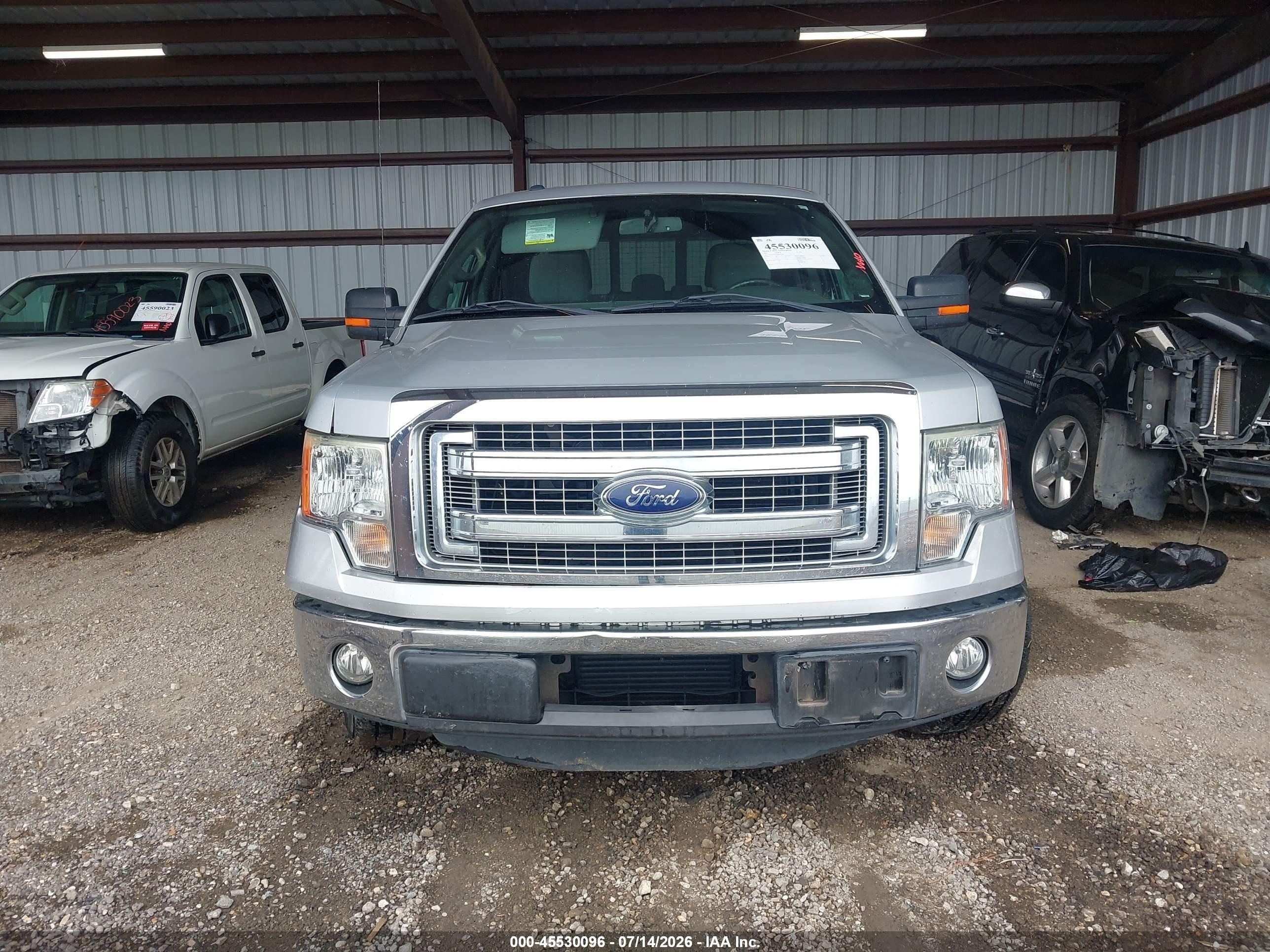 2013 Ford F-150 Fx2/king Ranch/lariat/limited/platinum/xl/xlt Silver vin: 1FTFW1CT7DKE59699