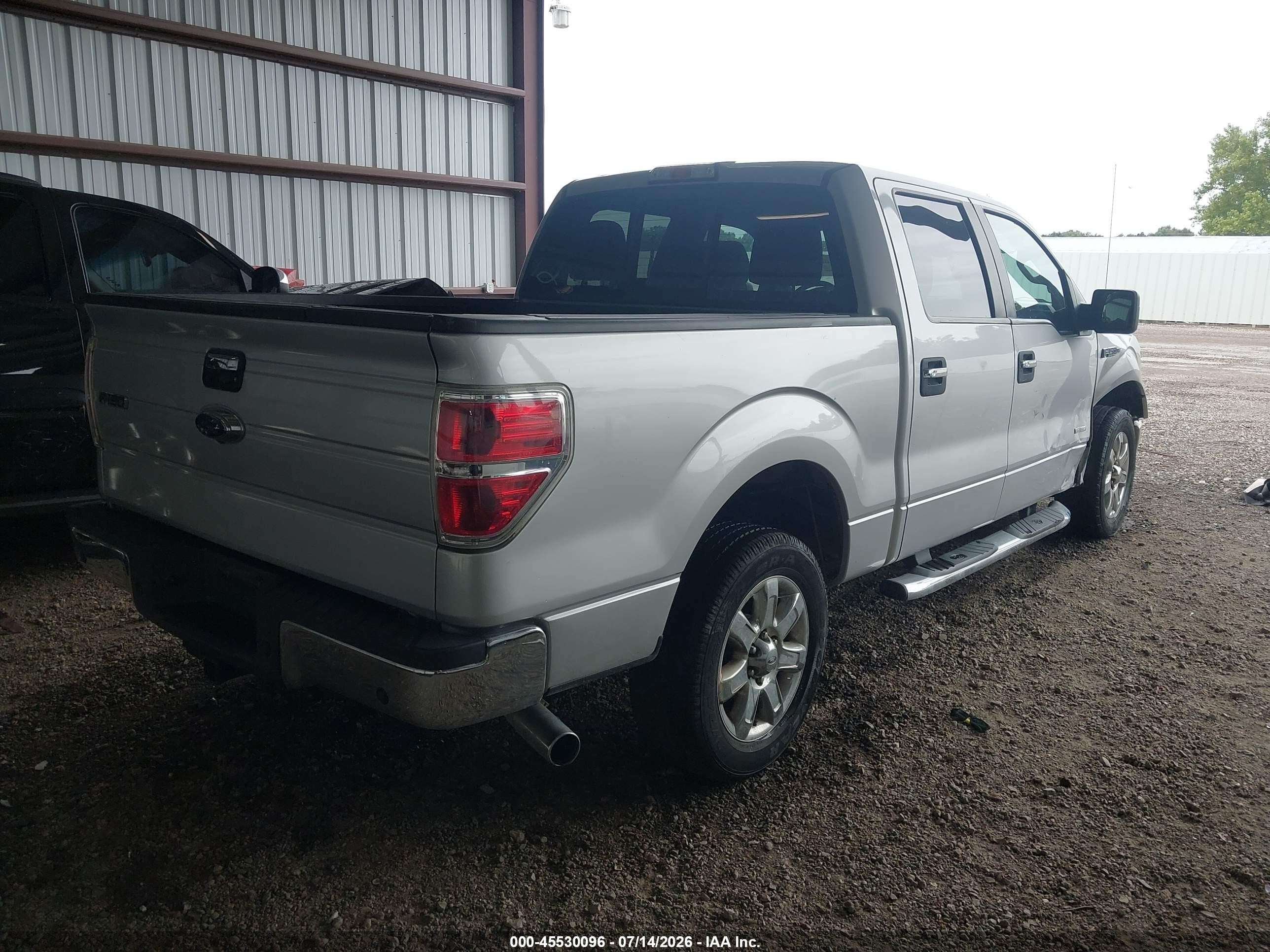 2013 Ford F-150 Fx2/king Ranch/lariat/limited/platinum/xl/xlt Silver vin: 1FTFW1CT7DKE59699