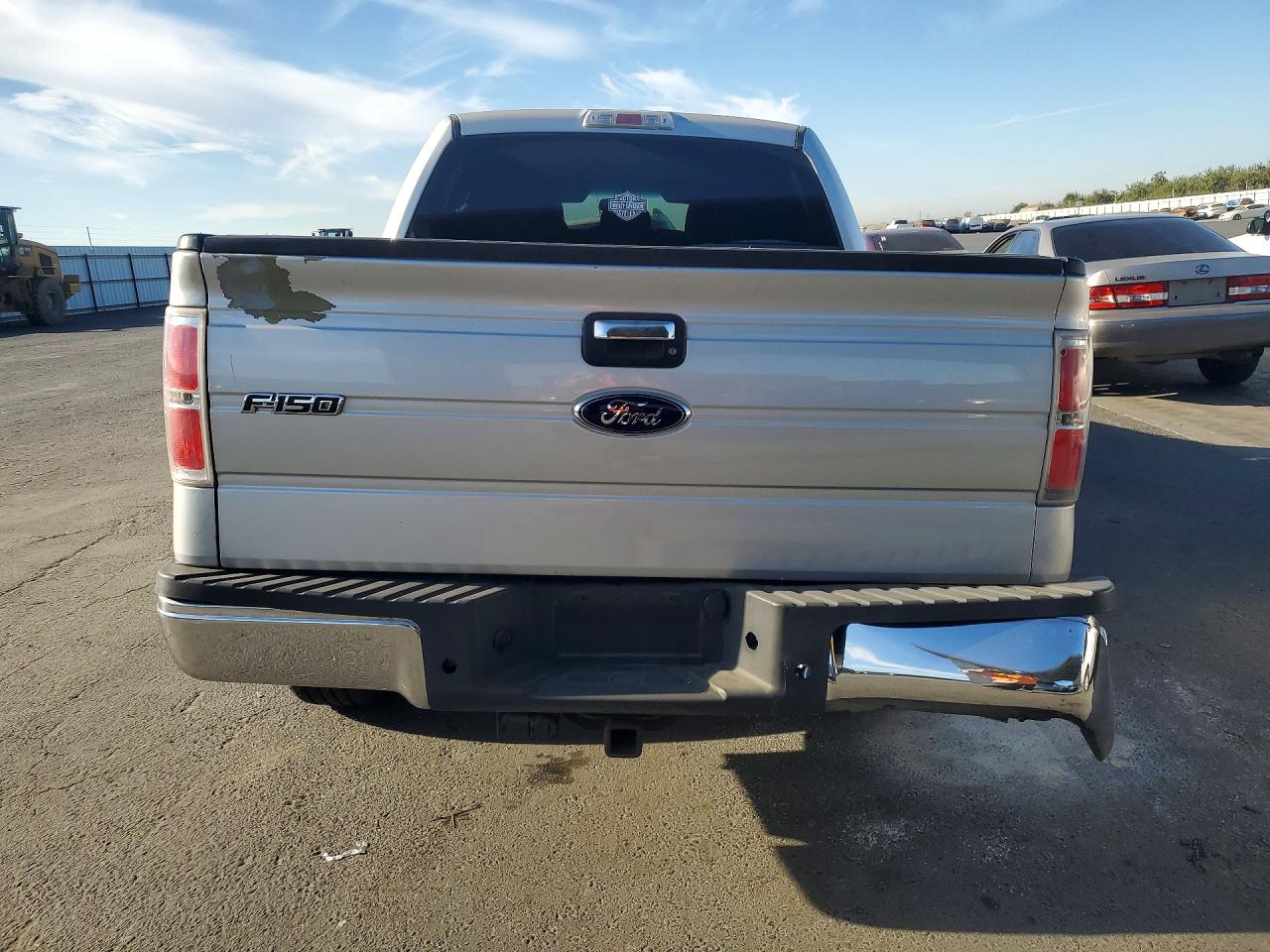 2013 Ford F150 Supercrew Silver vin: 1FTFW1CT7DKE66460