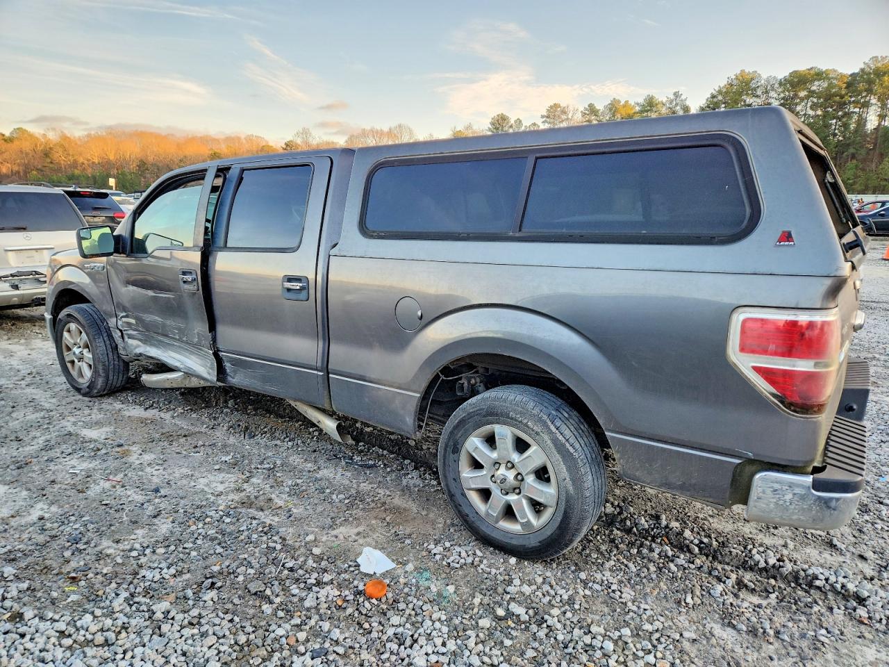 2014 Ford F150 Supercrew Серый vin: 1FTFW1CT7EFB66640