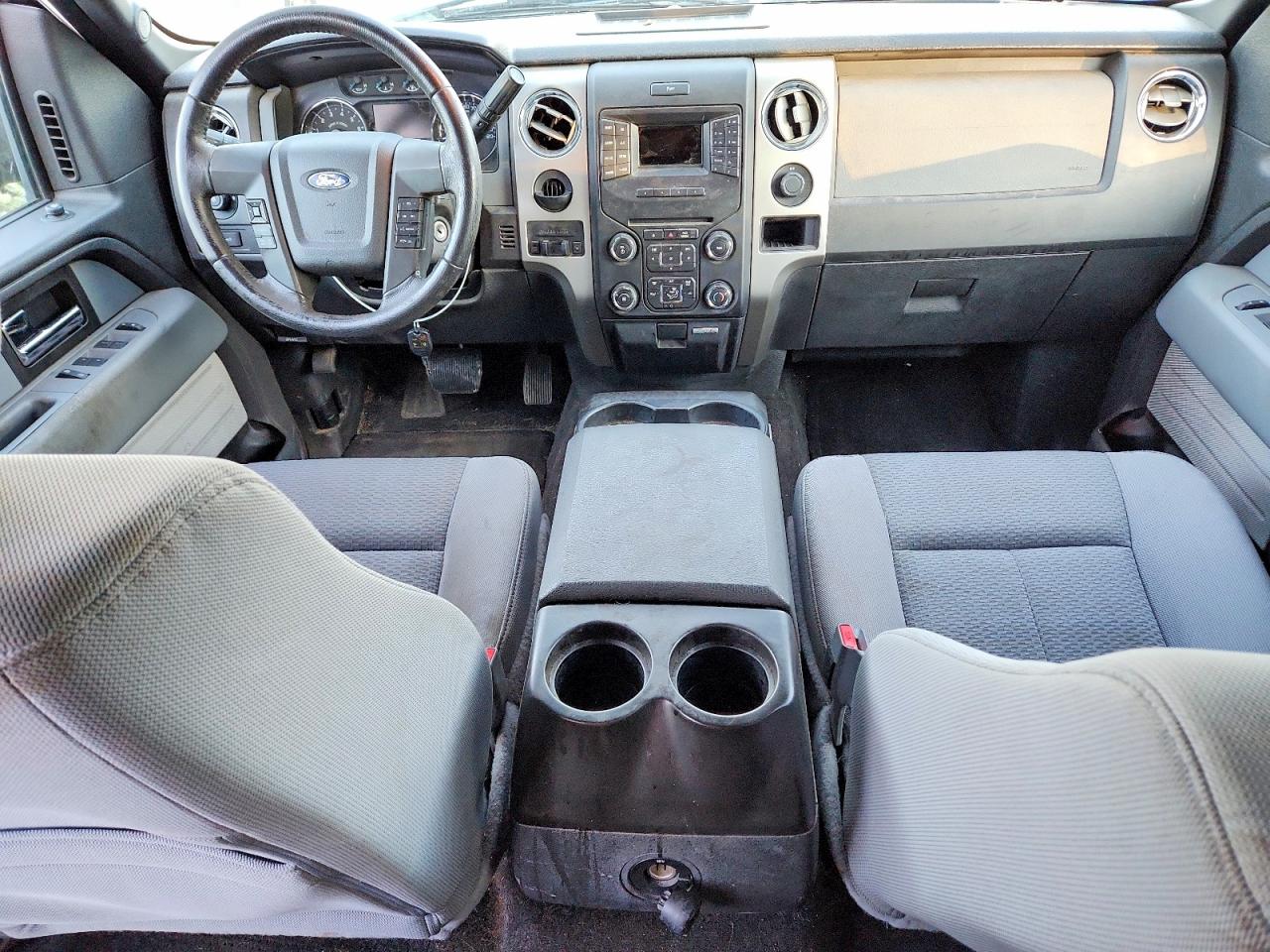 2014 Ford F150 Supercrew Серый vin: 1FTFW1CT7EFB66640