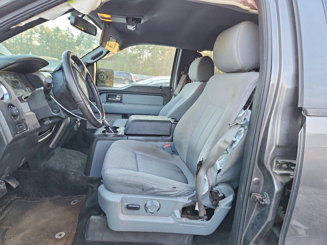 2014 Ford F150 Supercrew Серый vin: 1FTFW1CT7EFB66640