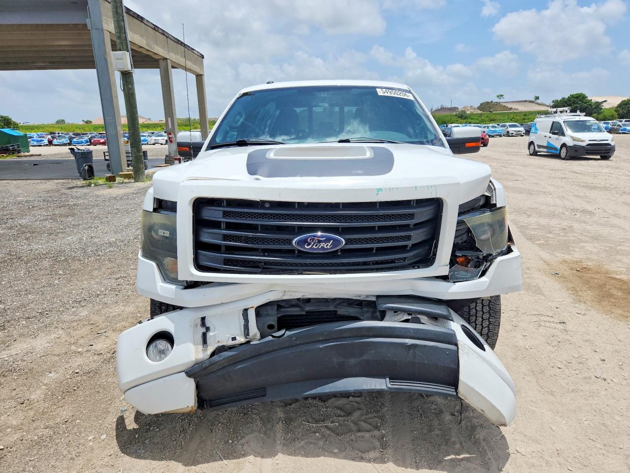 2014 Ford F150 Supercrew White vin: 1FTFW1CT7EFB94633