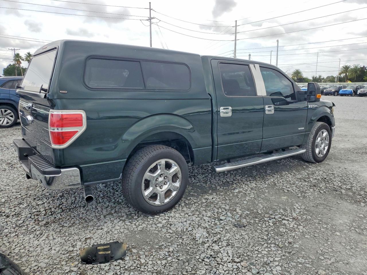 2014 Ford F150 Supercrew Green vin: 1FTFW1CT7EKD78963