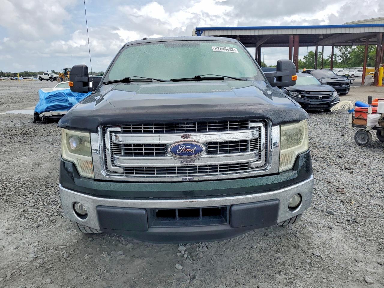 2014 Ford F150 Supercrew Green vin: 1FTFW1CT7EKD78963