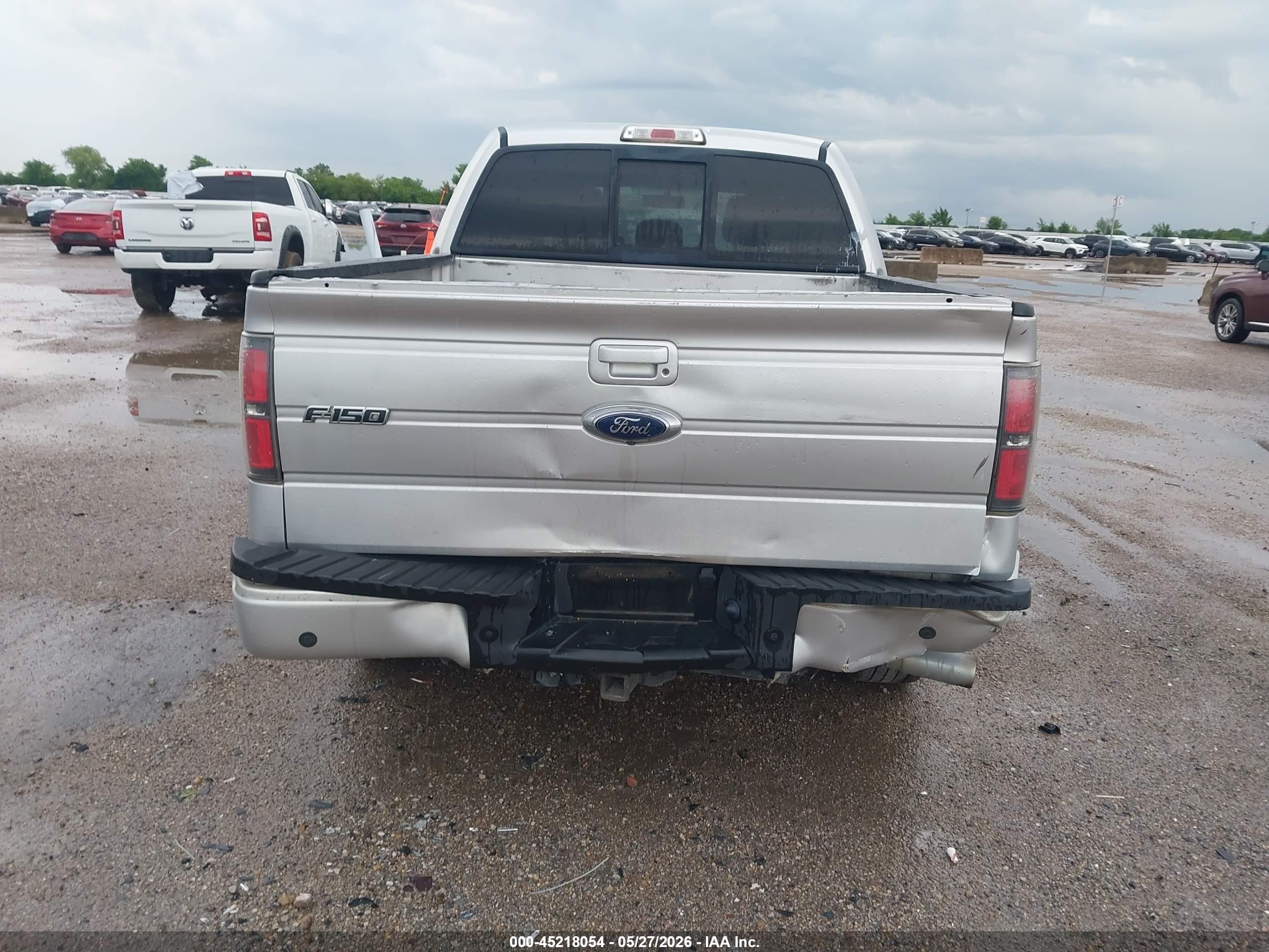 2014 Ford F-150 Fx2 Silver vin: 1FTFW1CT7EKE96575
