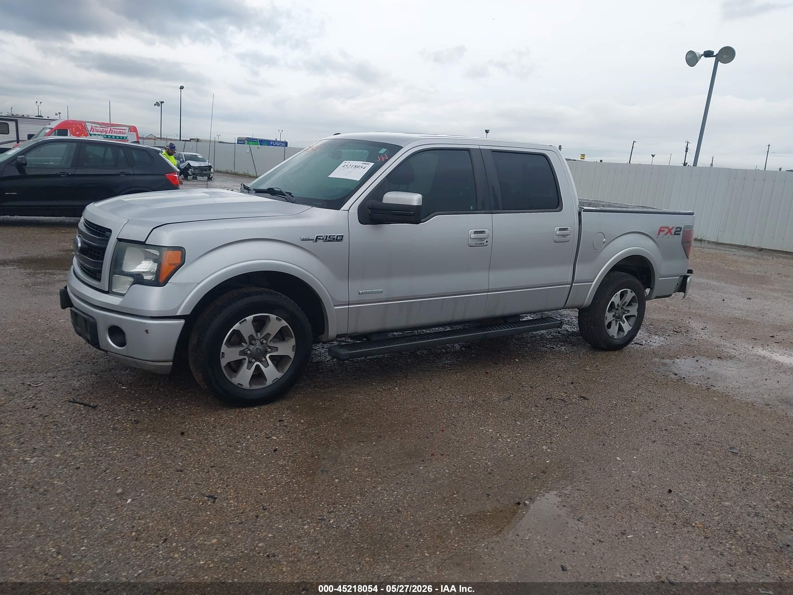 2014 Ford F-150 Fx2 Silver vin: 1FTFW1CT7EKE96575