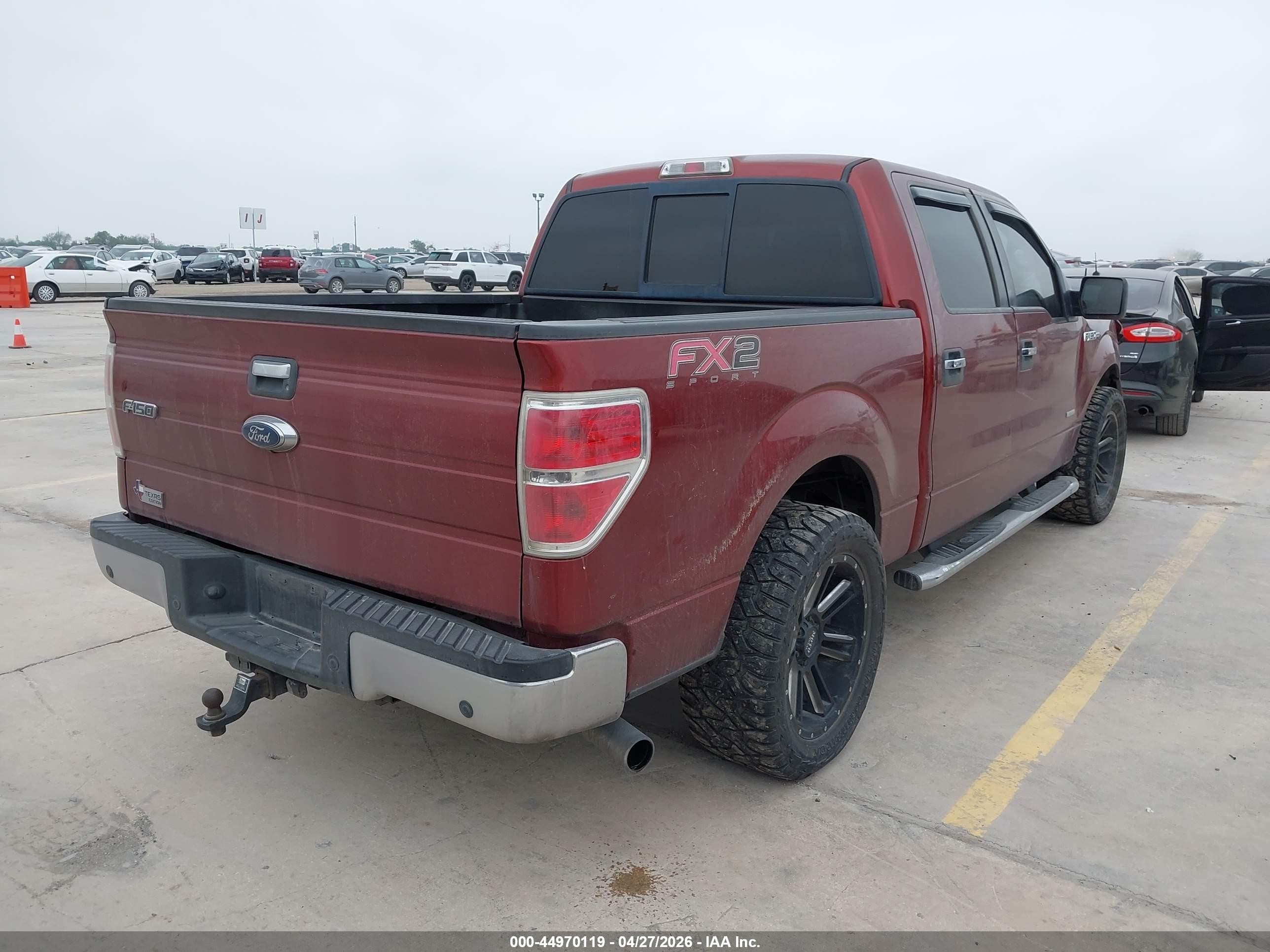 2014 Ford F-150 Xlt Orange vin: 1FTFW1CT7EKF72702