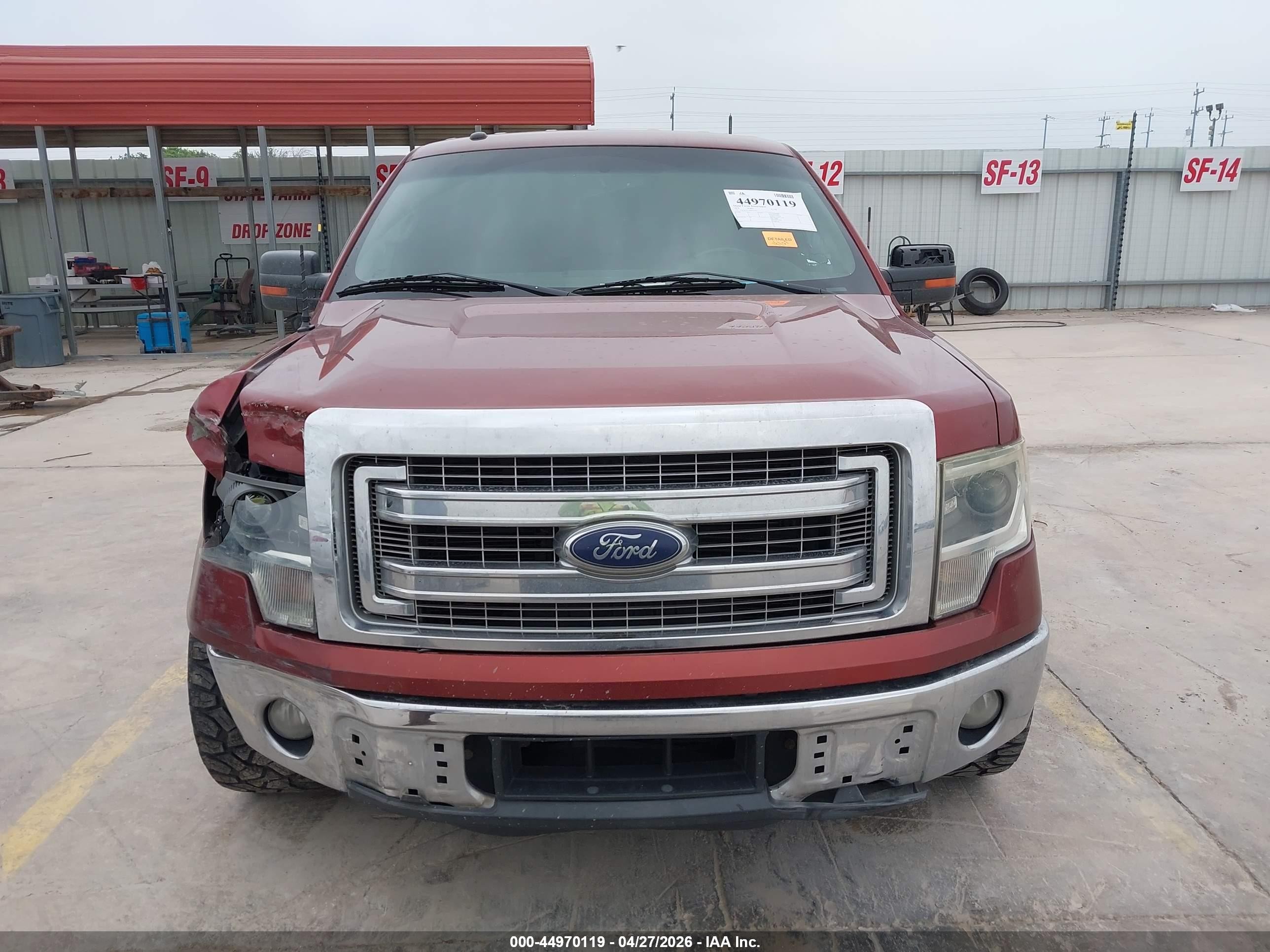 2014 Ford F-150 Xlt Orange vin: 1FTFW1CT7EKF72702