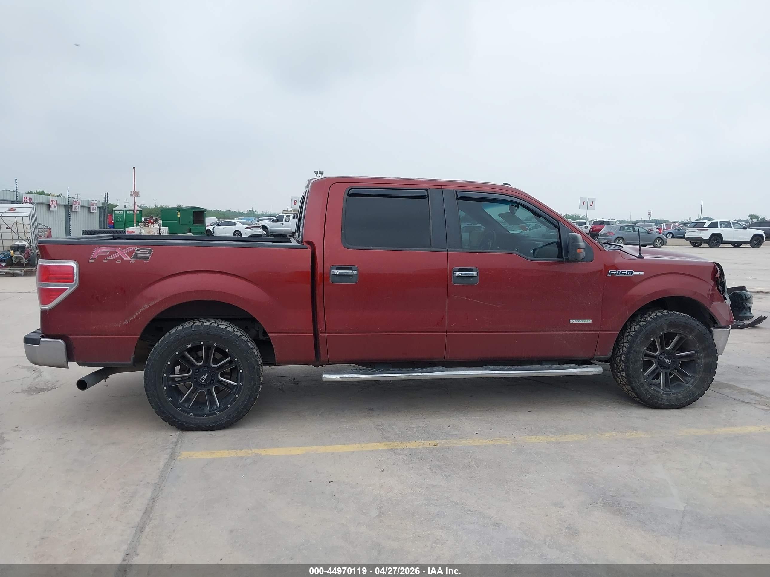 2014 Ford F-150 Xlt Orange vin: 1FTFW1CT7EKF72702