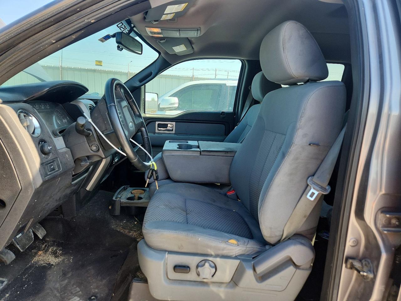 2011 Ford F150 Supercrew Gray vin: 1FTFW1CT8BFB55402