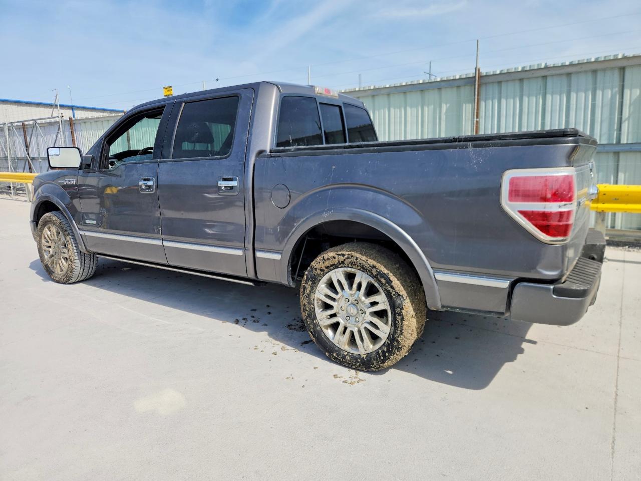 2011 Ford F150 Supercrew Gray vin: 1FTFW1CT8BFB72958