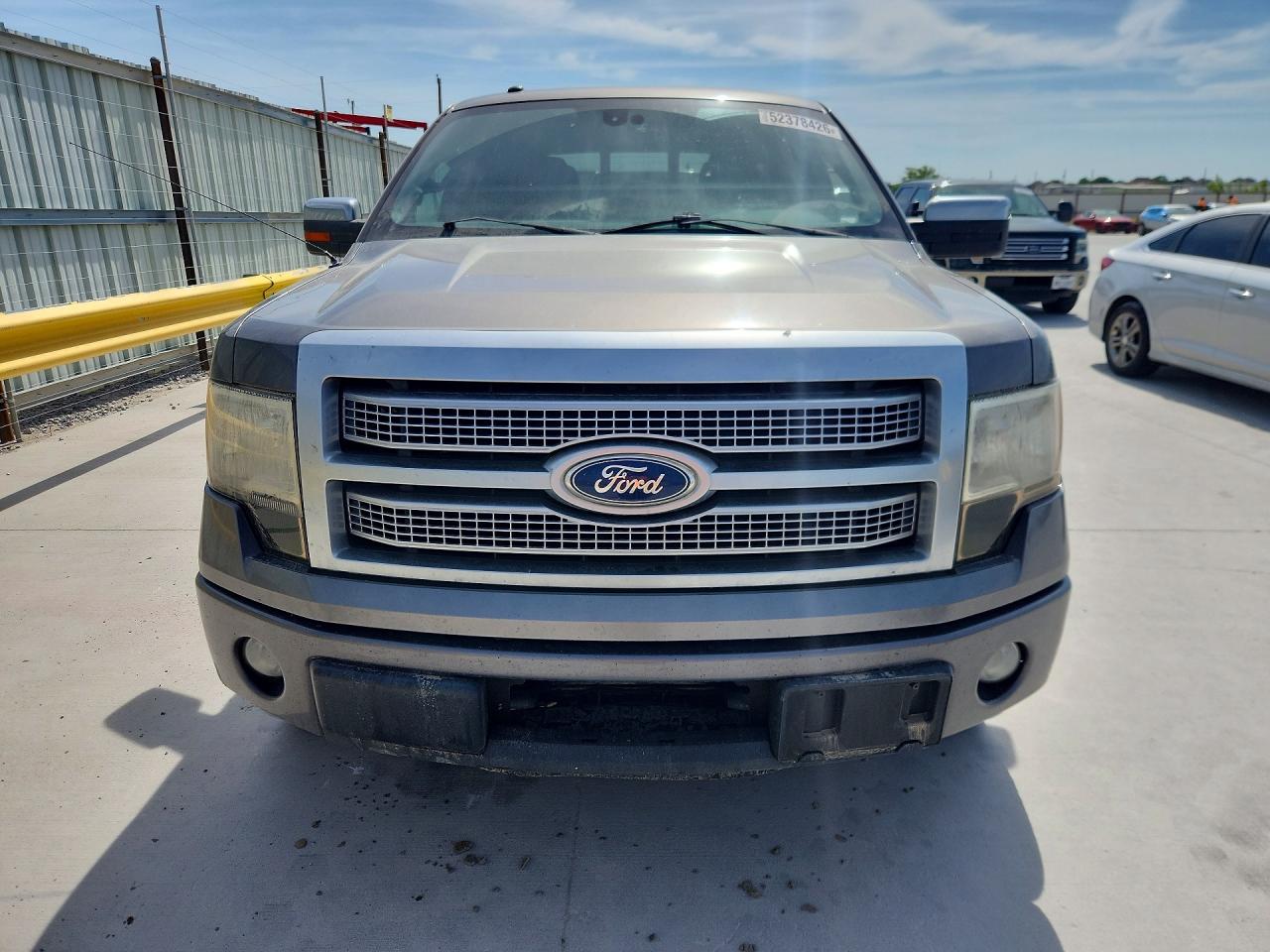 2011 Ford F150 Supercrew Gray vin: 1FTFW1CT8BFB72958