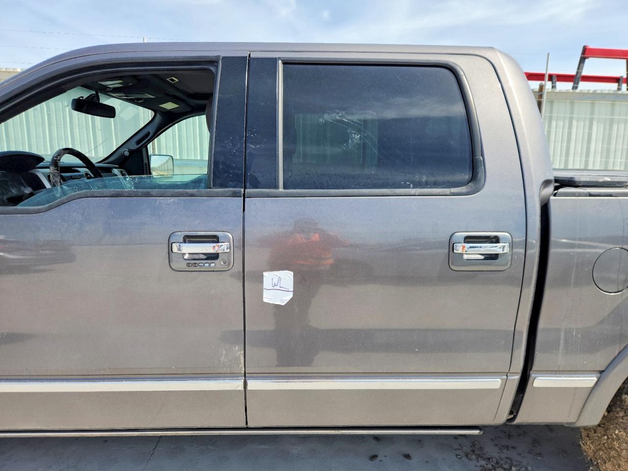 2011 Ford F150 Supercrew Gray vin: 1FTFW1CT8BFB72958