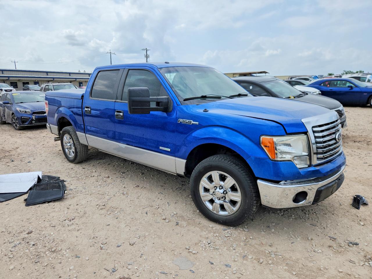 2011 Ford F150 Supercrew Blue vin: 1FTFW1CT8BFB90781