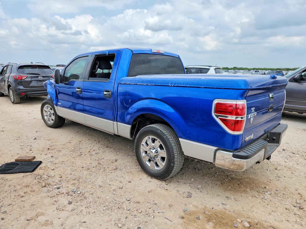 2011 Ford F150 Supercrew Blue vin: 1FTFW1CT8BFB90781