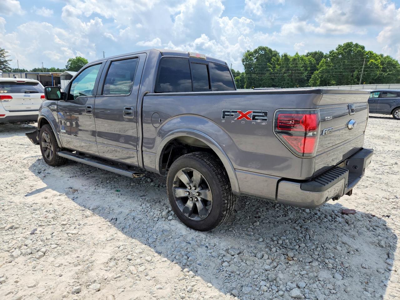 2011 Ford F150 Supercrew Серый vin: 1FTFW1CT8BKD40153