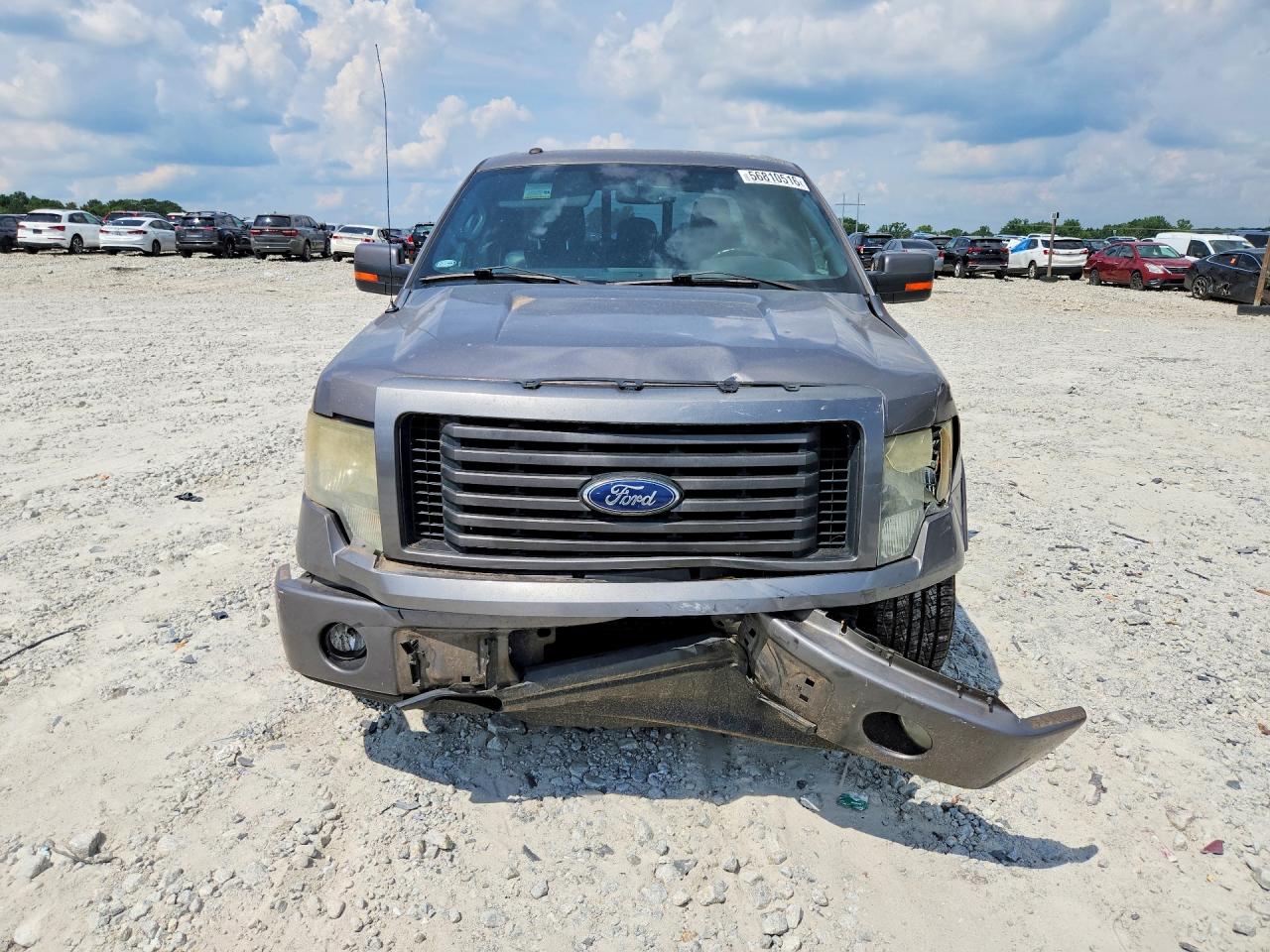 2011 Ford F150 Supercrew Серый vin: 1FTFW1CT8BKD40153