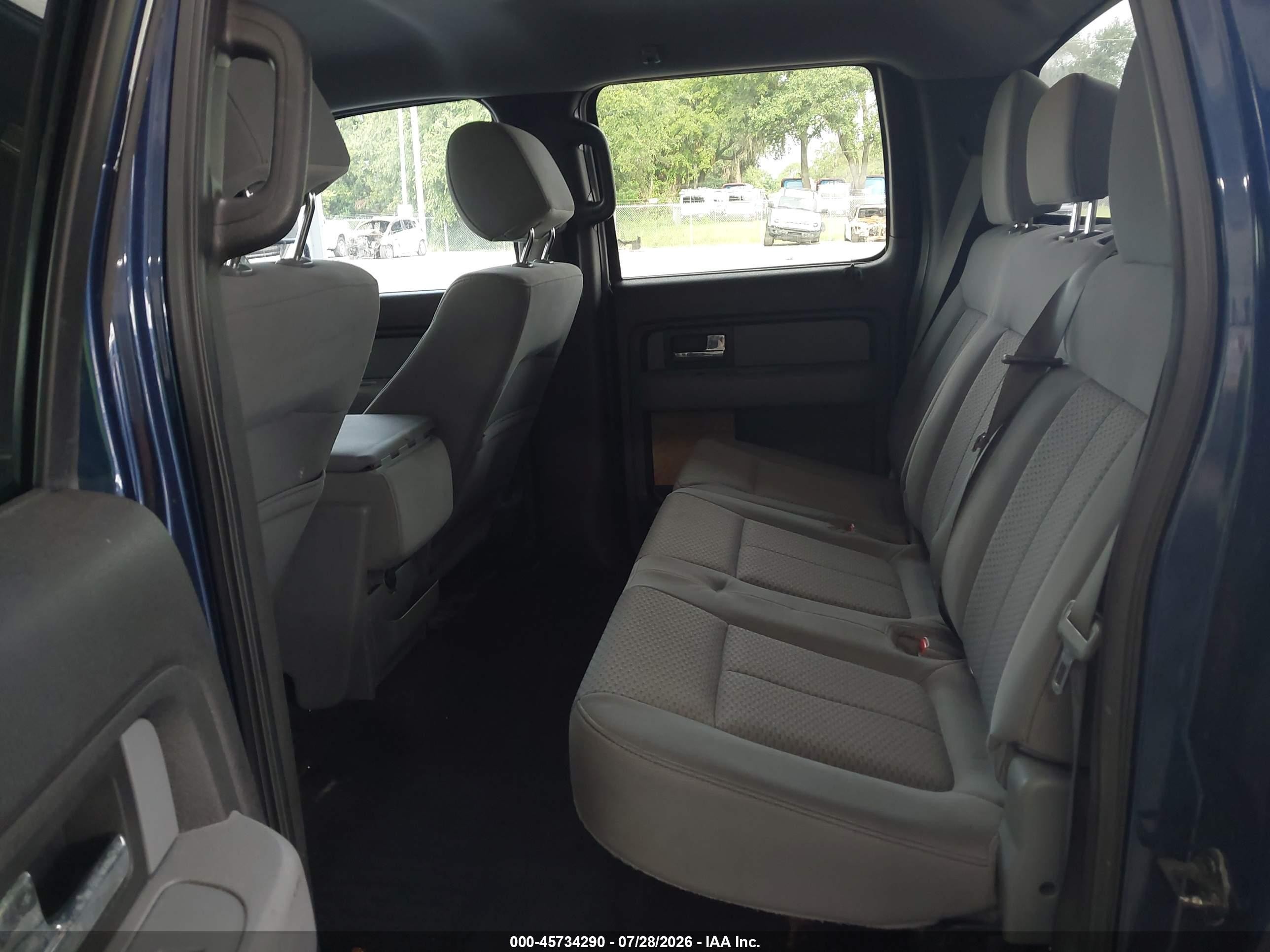 2012 Ford F-150 Xlt Blue vin: 1FTFW1CT8CFA02441
