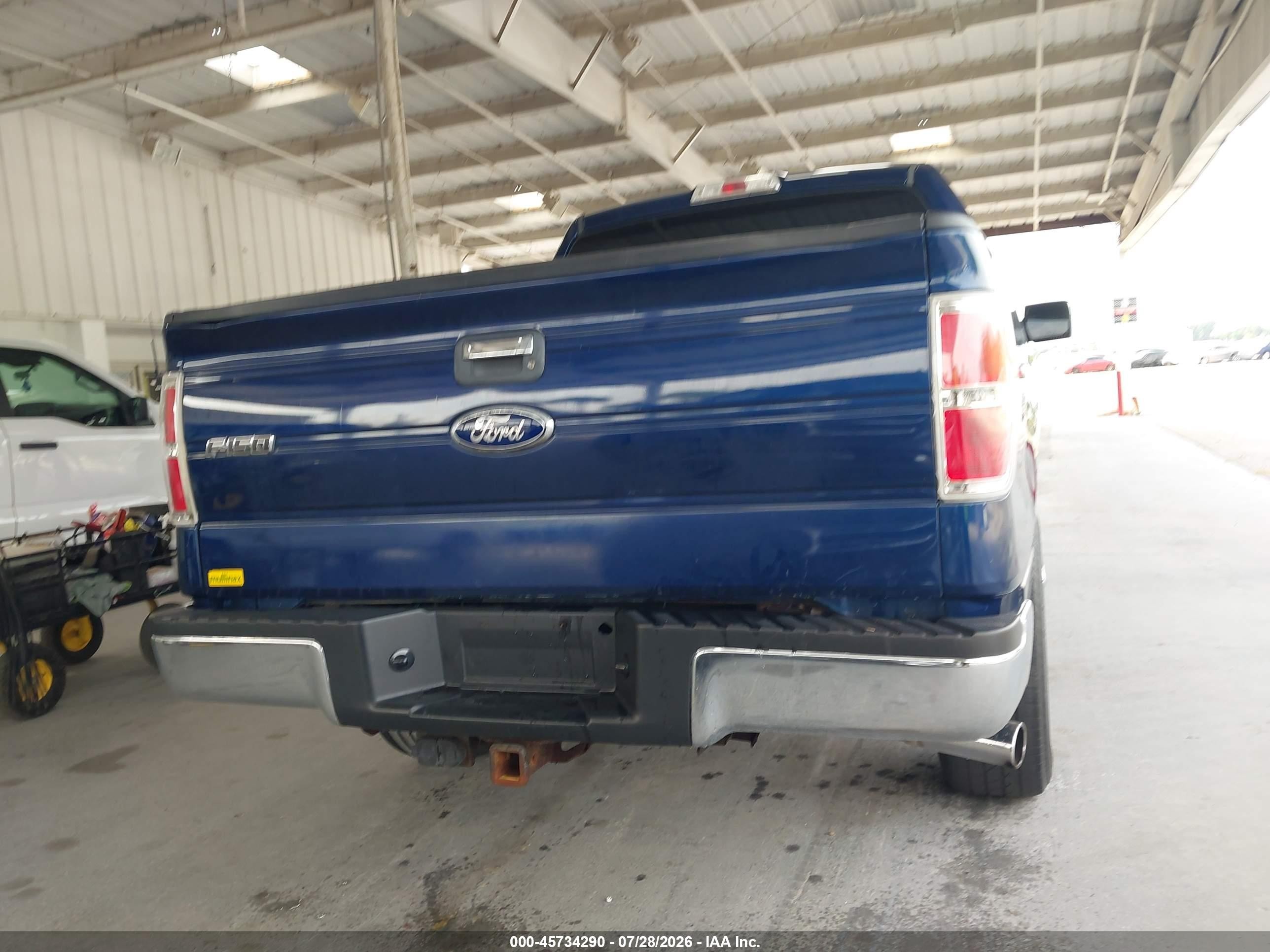 2012 Ford F-150 Xlt Blue vin: 1FTFW1CT8CFA02441