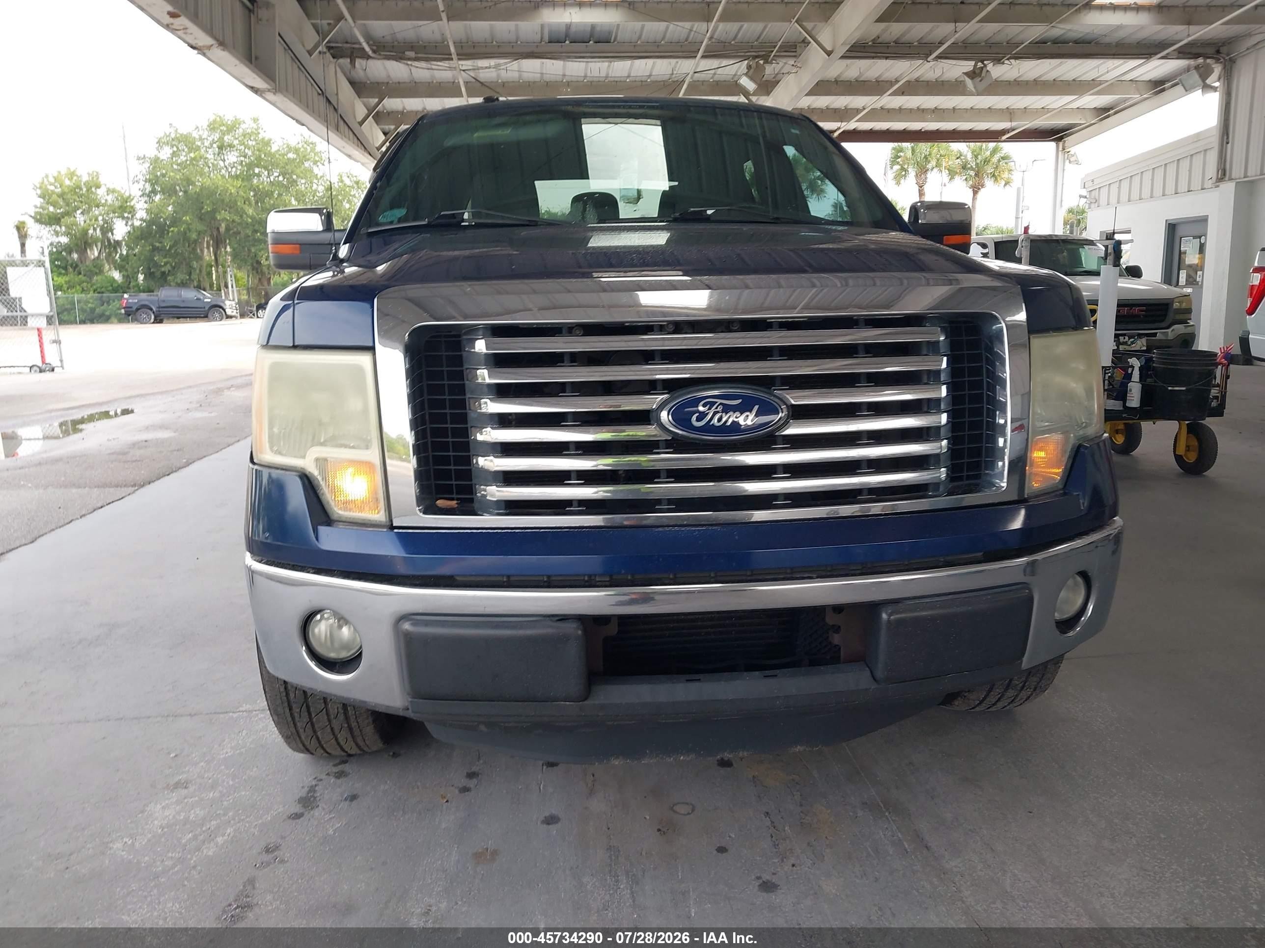 2012 Ford F-150 Xlt Blue vin: 1FTFW1CT8CFA02441