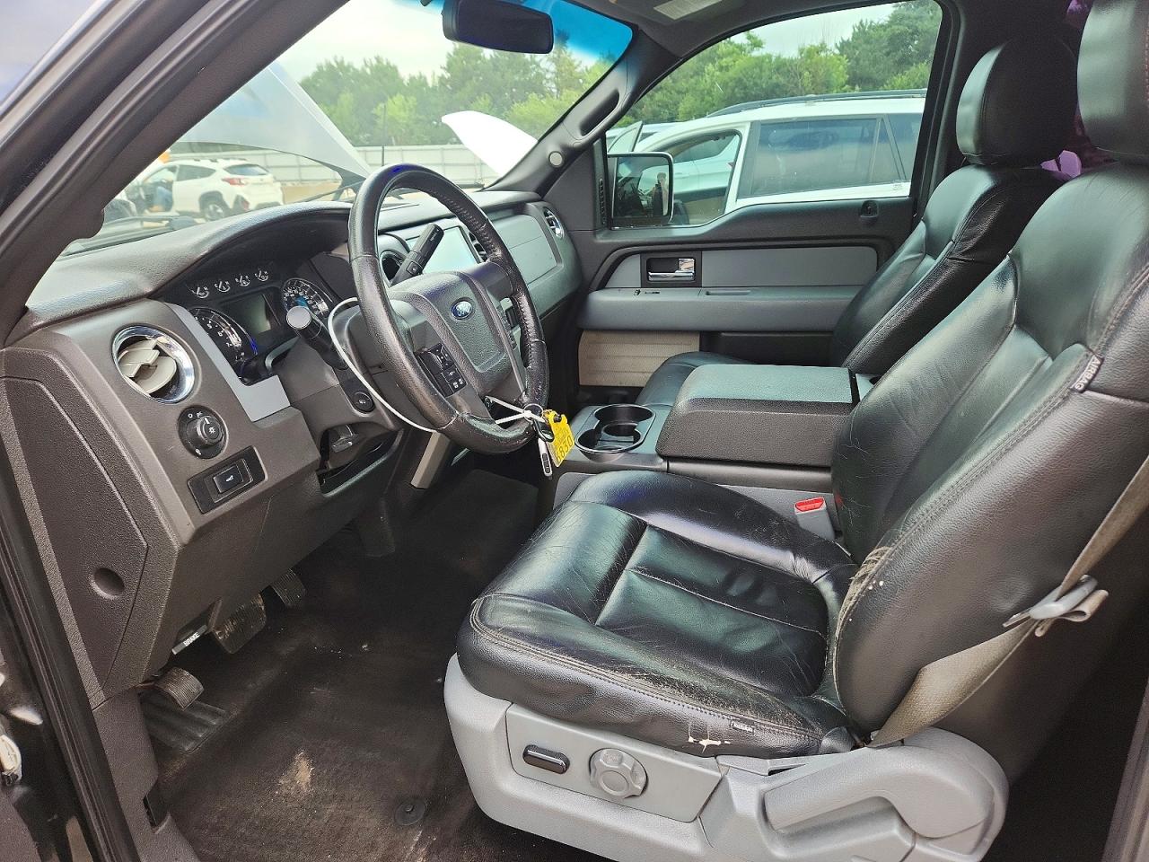 2012 Ford F150 Supercrew Black vin: 1FTFW1CT8CFA40347
