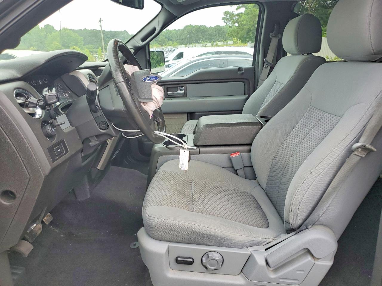2012 Ford F150 Supercrew Gray vin: 1FTFW1CT8CFA52899