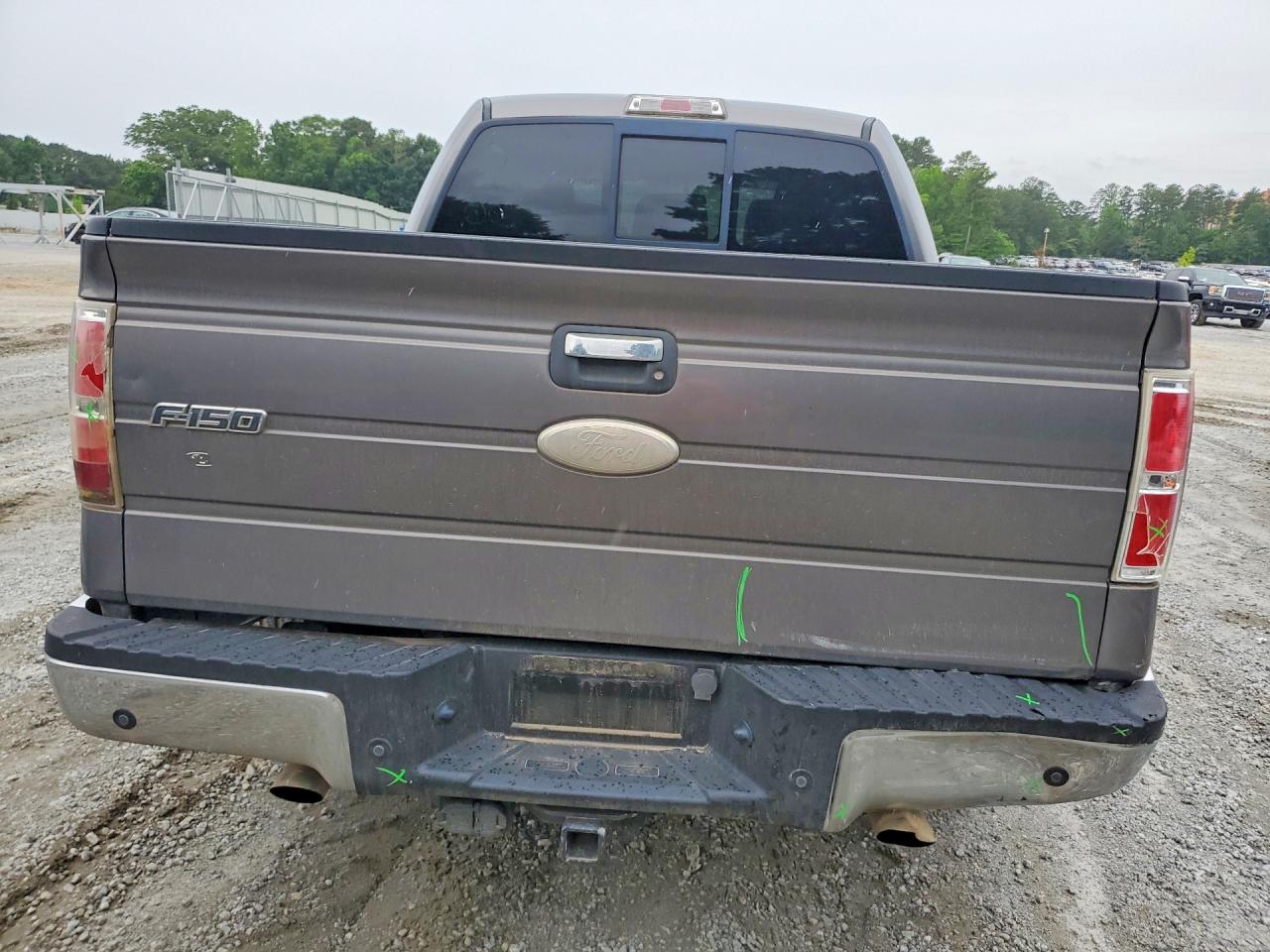 2012 Ford F150 Supercrew Gray vin: 1FTFW1CT8CFA52899