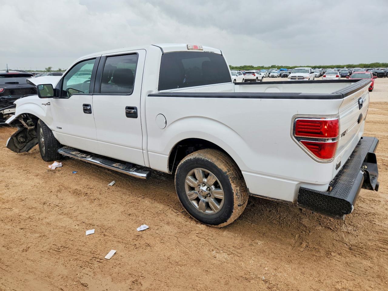 2012 Ford F150 Supercrew Белый vin: 1FTFW1CT8CKD77673