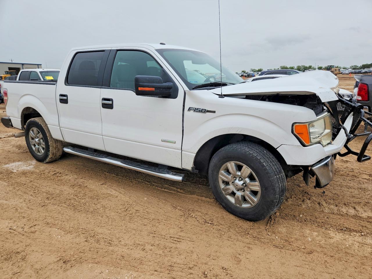 2012 Ford F150 Supercrew Белый vin: 1FTFW1CT8CKD77673