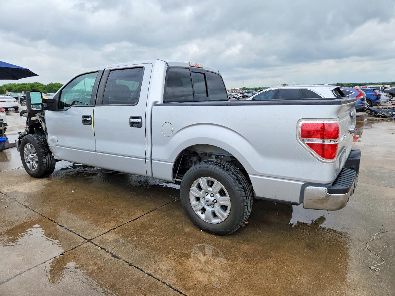 2012 Ford F150 Supercrew Silver vin: 1FTFW1CT8CKE20067